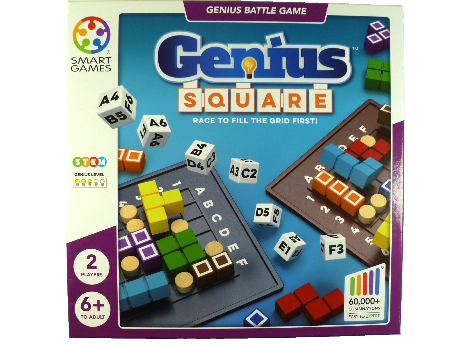 New! The Genius Square STEM Puzzle Educational Game of the Year 2023 Educational