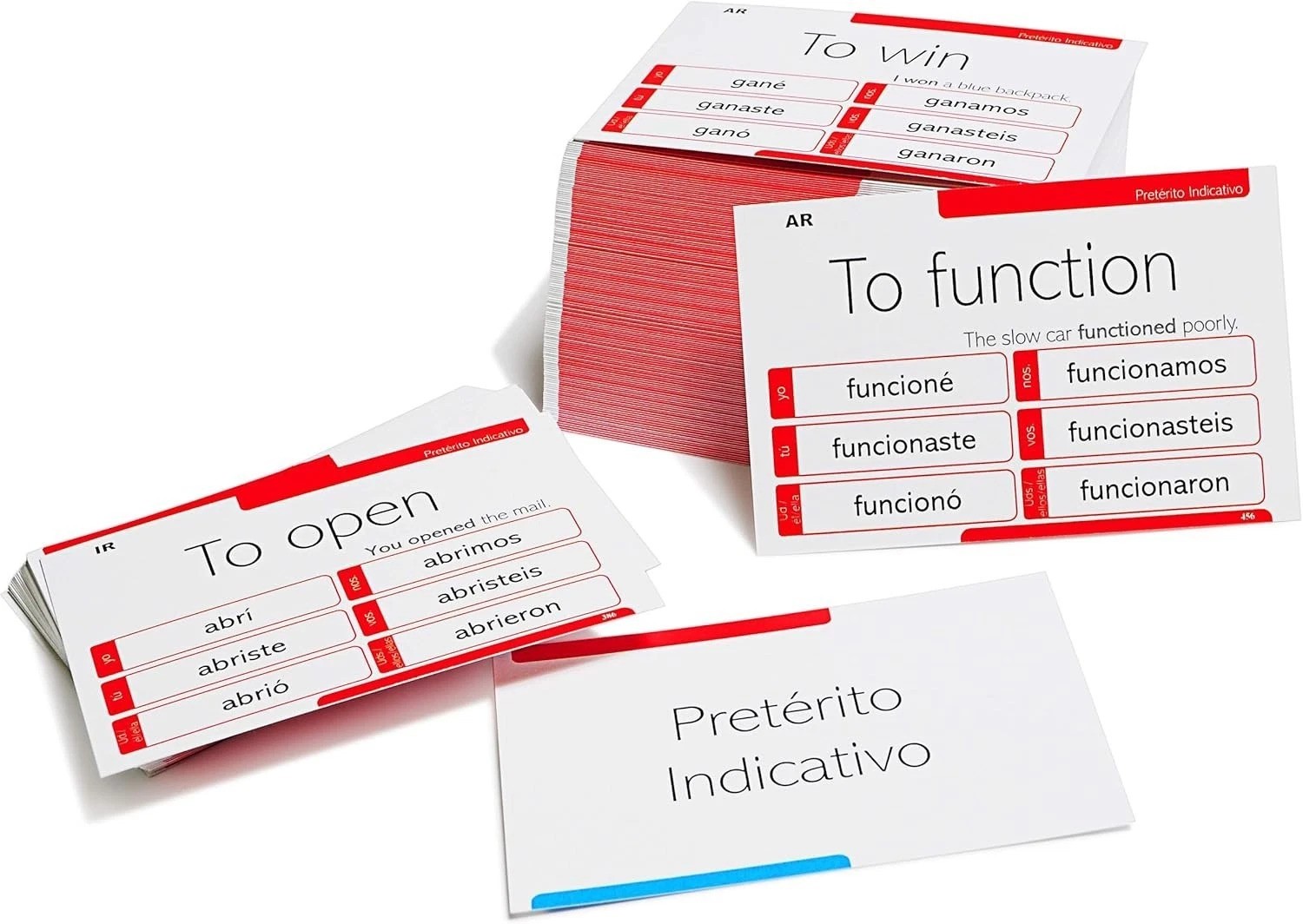 Enhance Your Spanish with 800 Conjugation Cards: 200 Key Verbs in 9 Tenses