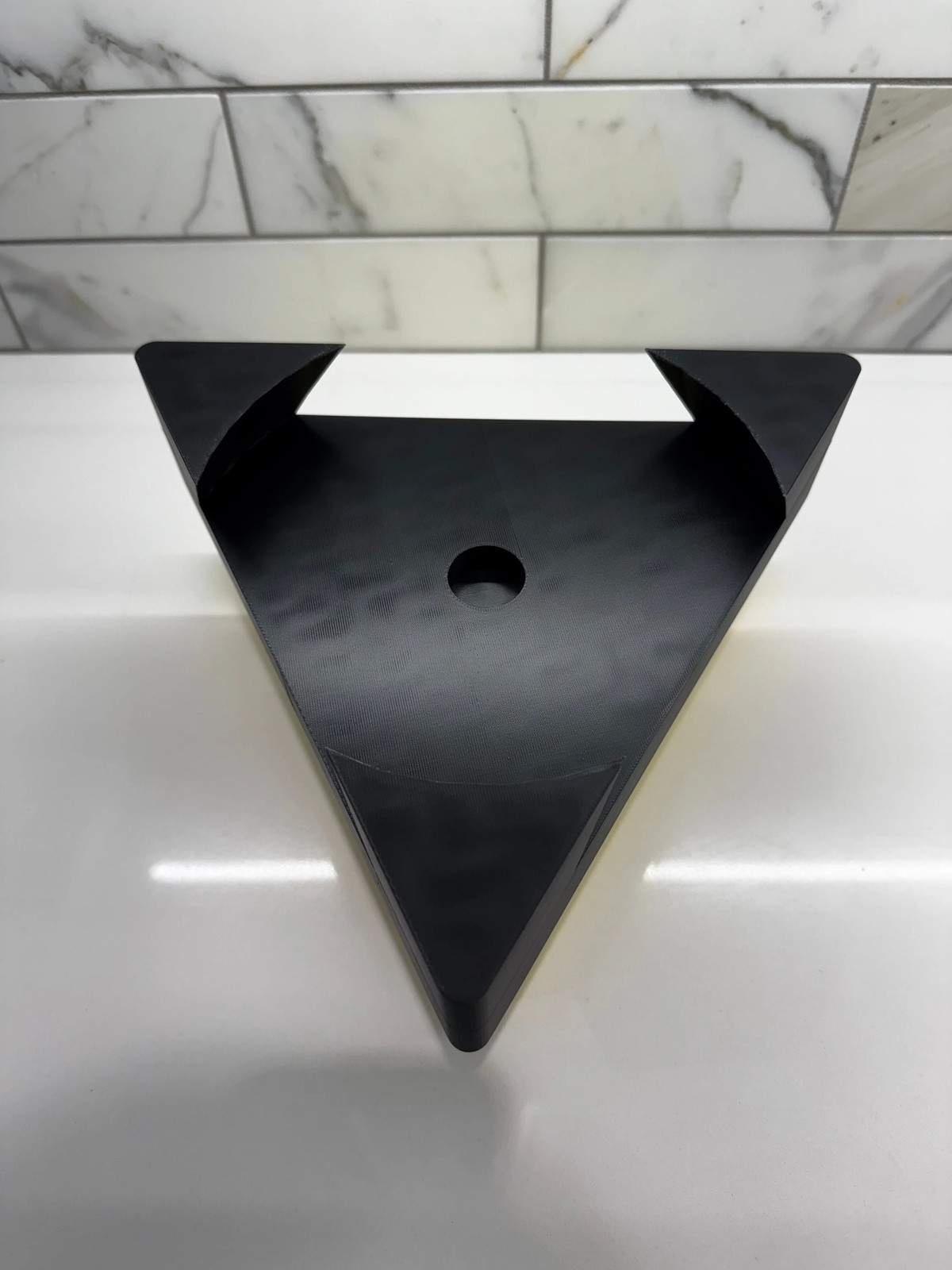Impossible Dovetail Triangle Puzzle – 3D Printed Unique Brain Teaser, Gift for