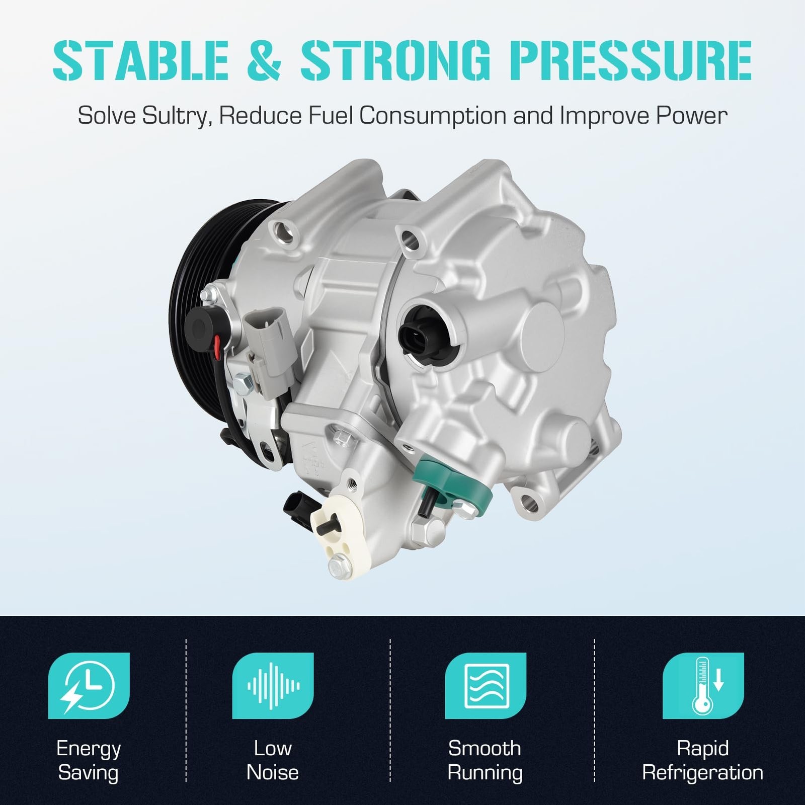 Air Conditioner AC Compressor for Lexus ES350 3.5L 2012-2018, RX350 3.5L 2010…