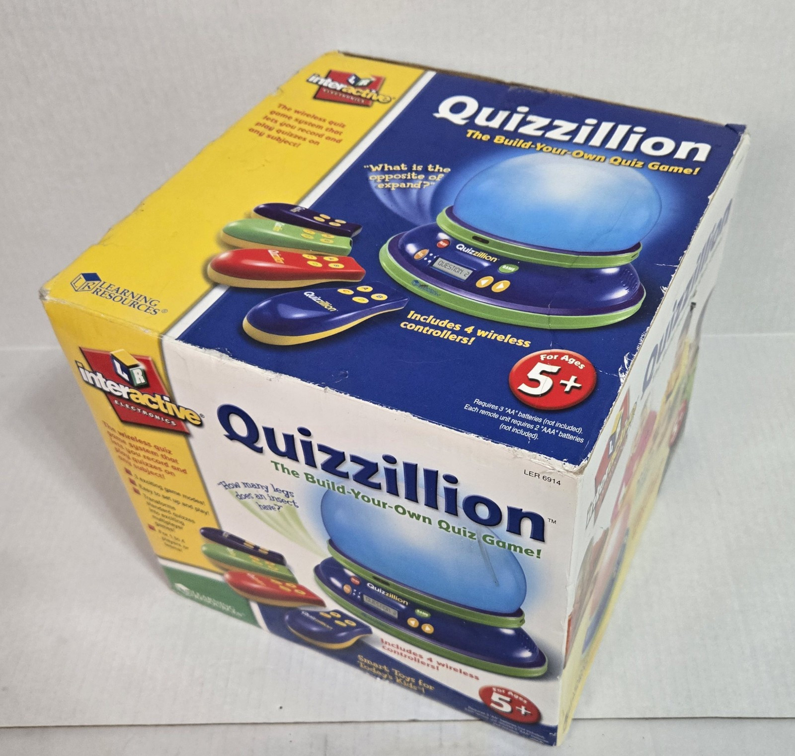 Learning Resources Quizzillion: The Build-Your-Own Quiz Game! New Open Box