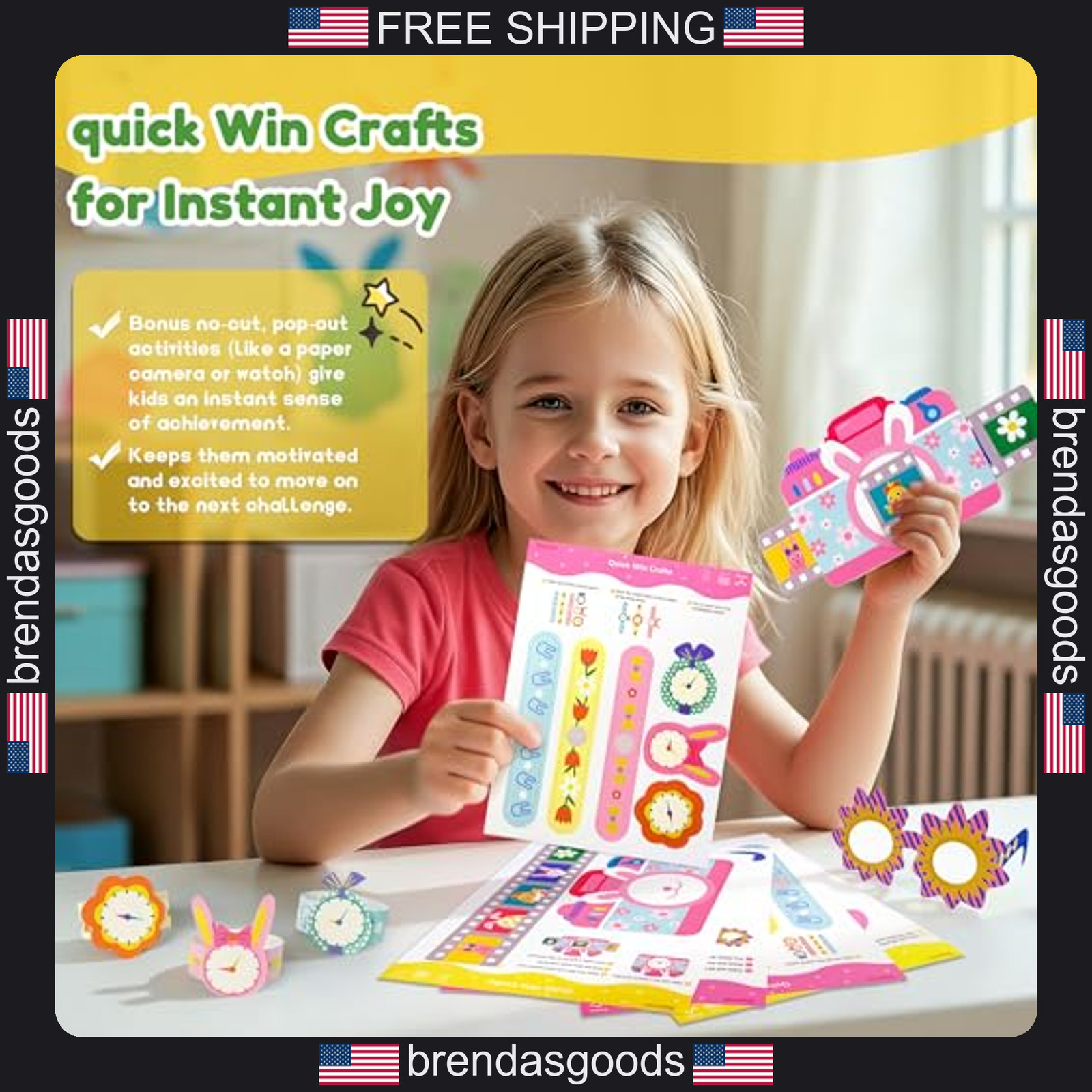 Kids Scissor Skills Activity Kit for Toddlers Ages 3-6