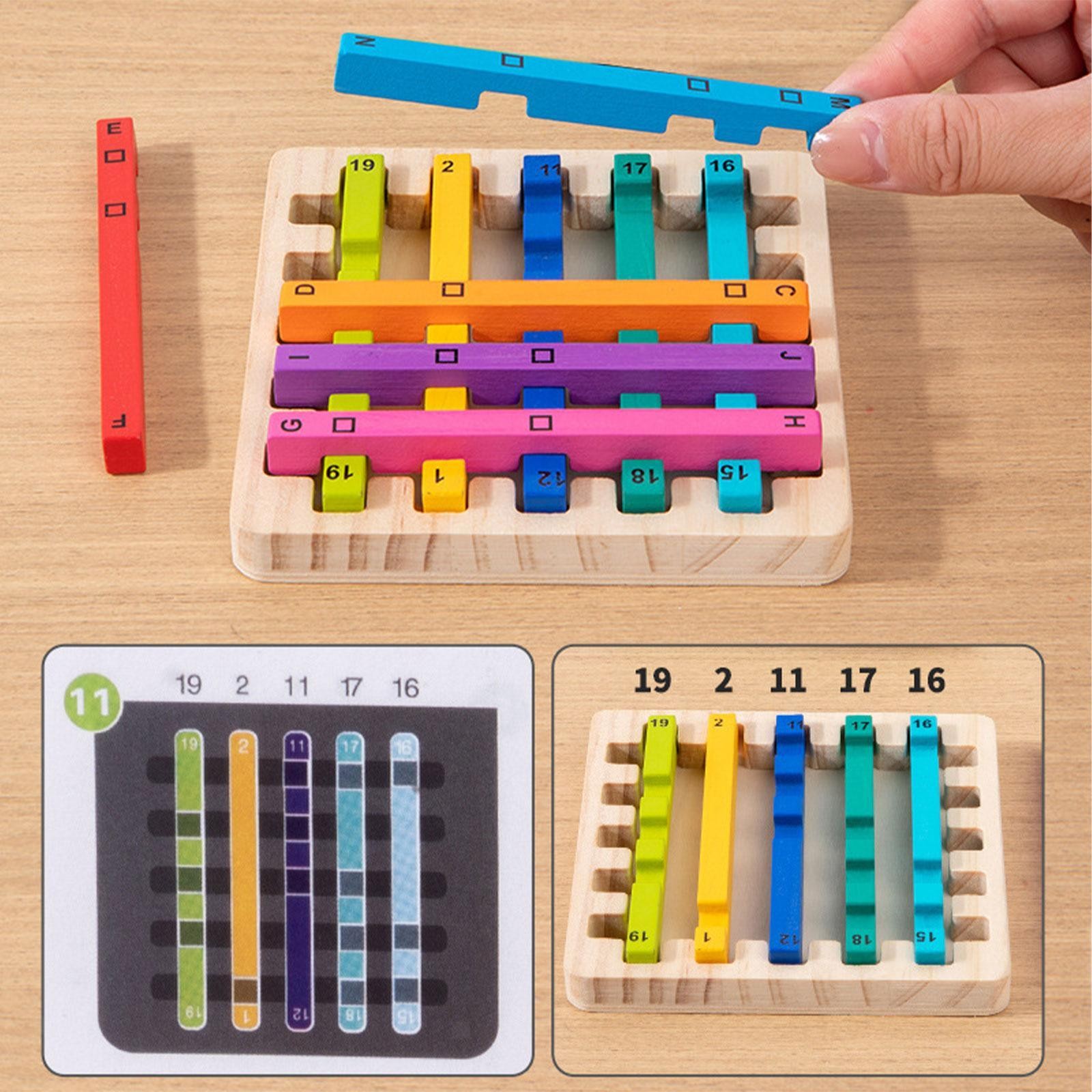 Stacking Travel Game Brain Teaser Matching Game