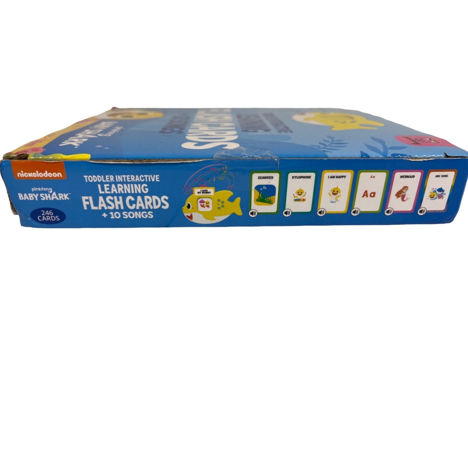 Baby Shark Flash Cards for Toddlers 2-4 Years | Sensory Toys – Open Box