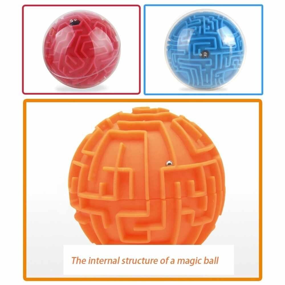 Gravity Cube Maze Ball Memory Sequential Ball Maze Puzzle Toy Gifts for Kids