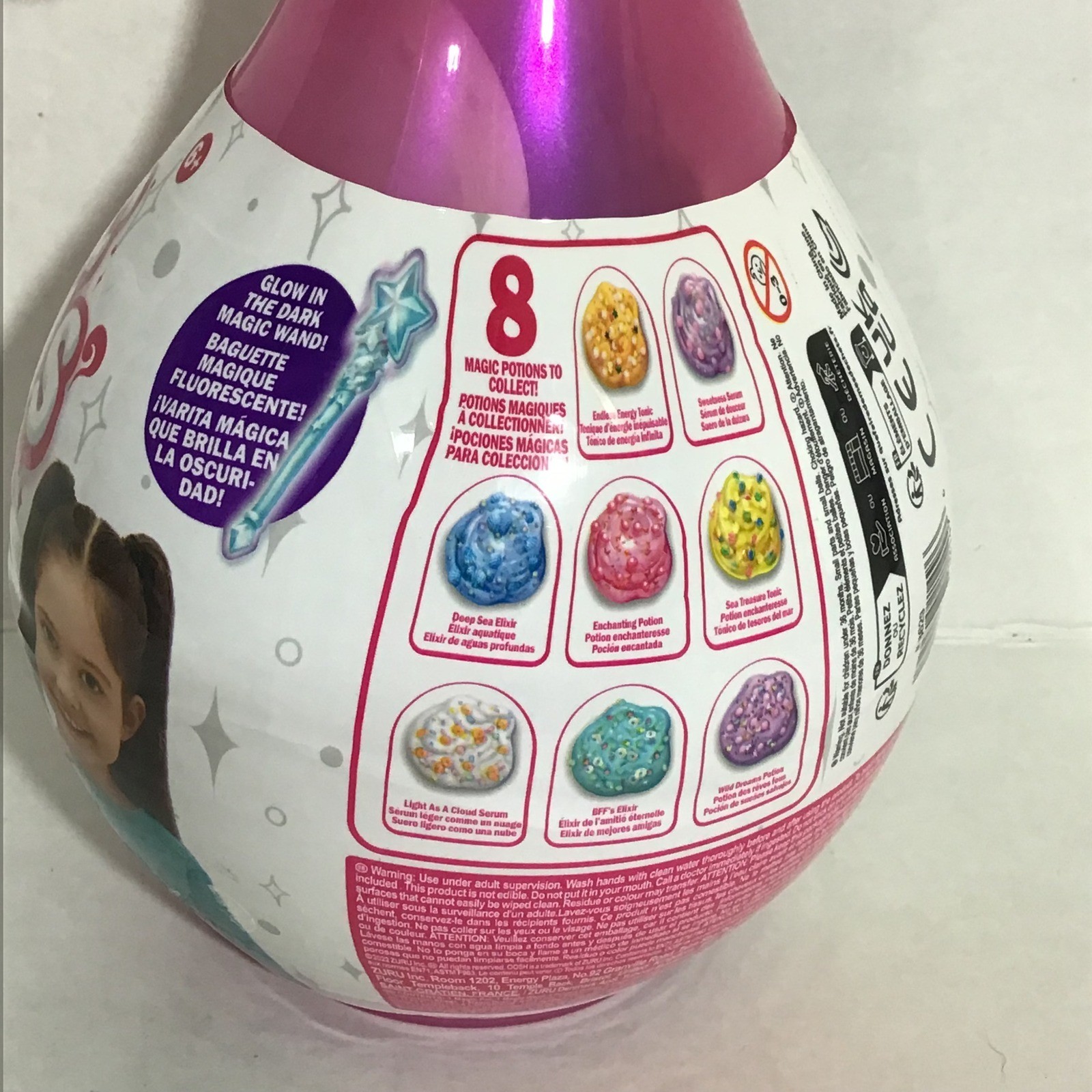 Zuru Oosh Magic Potions Surprise Enchanting Potion Pink DIY Slime Kit New