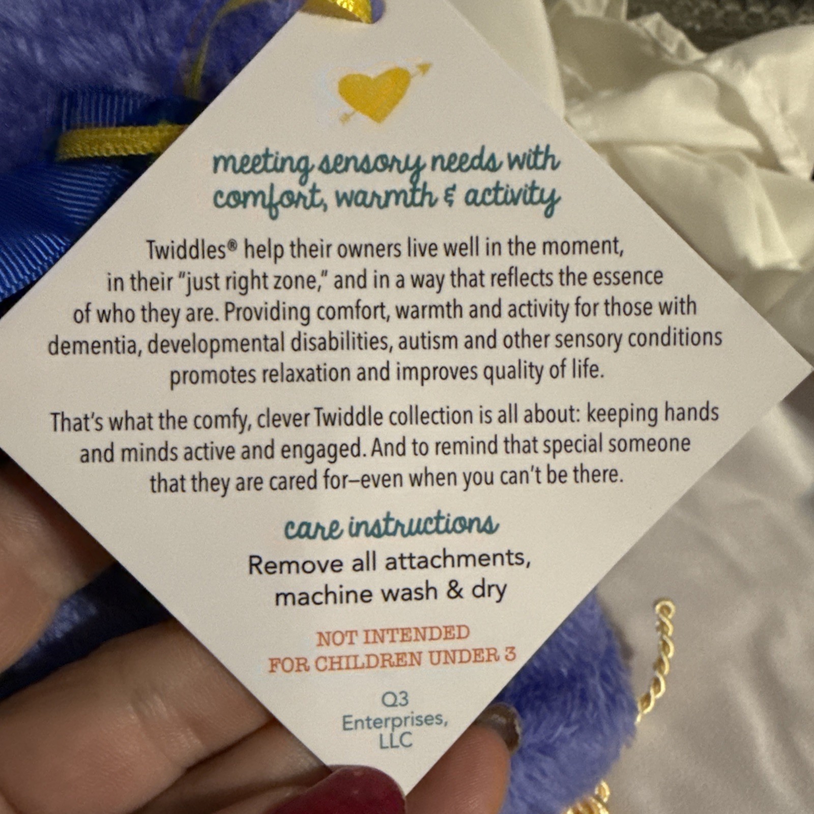 Autism Twiddle Classic Handheld Sensory Calming For Children Or Adults
