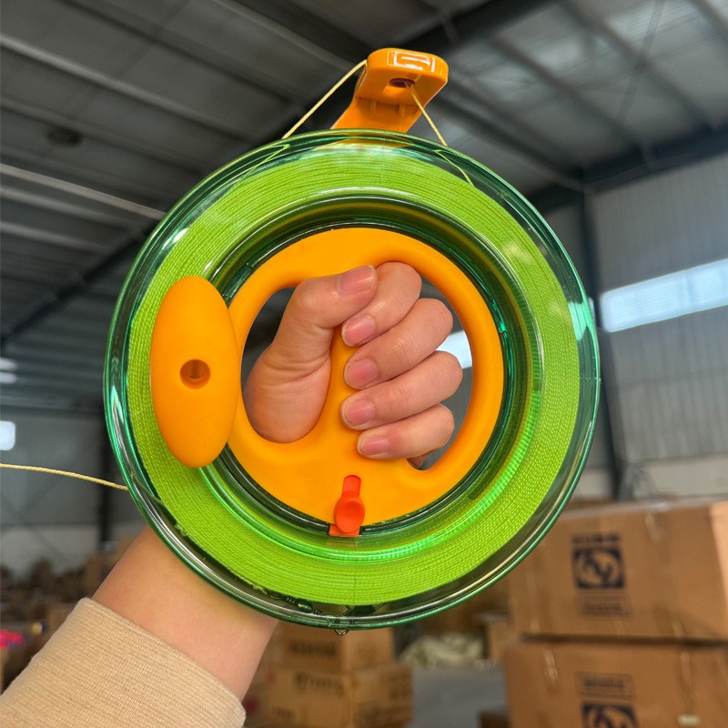 Ergonomic Kite Line Winder with Lock Reel Grips String Winding Tool