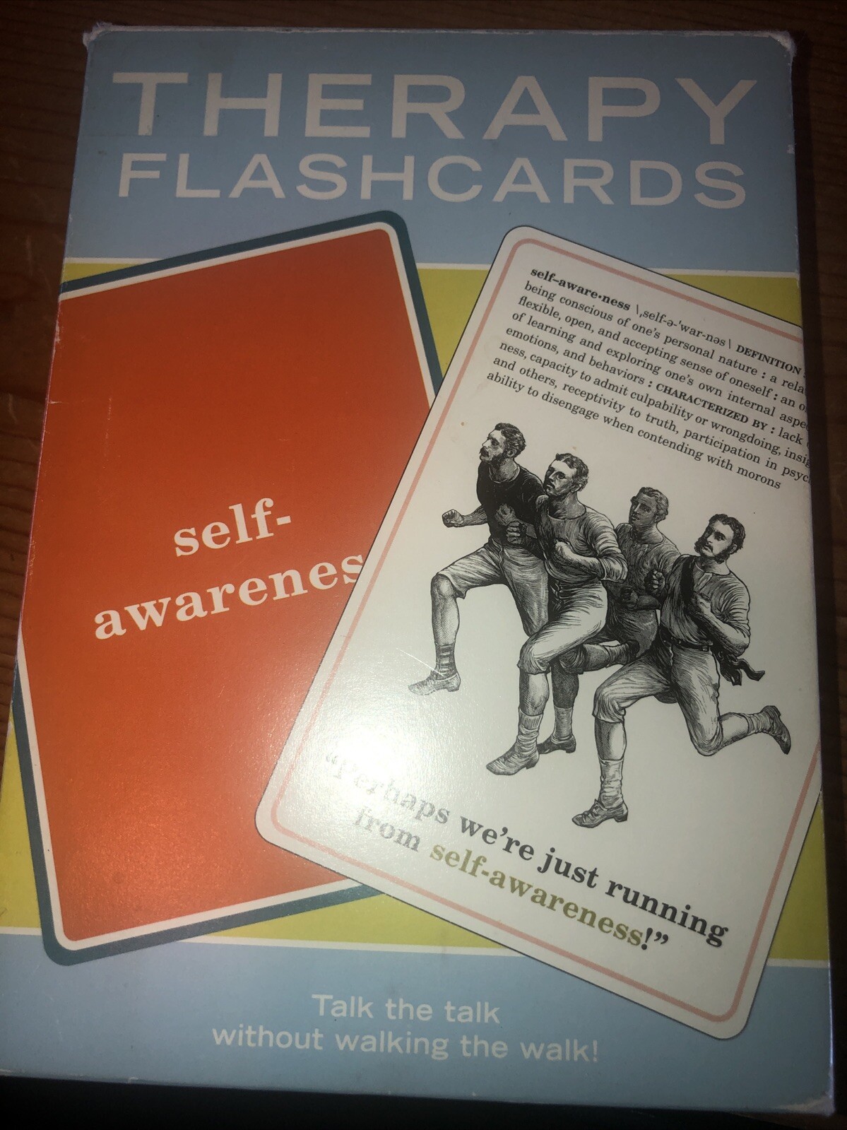 Therapy Flashcards Self-Awareness Deck ~ 60 Cards