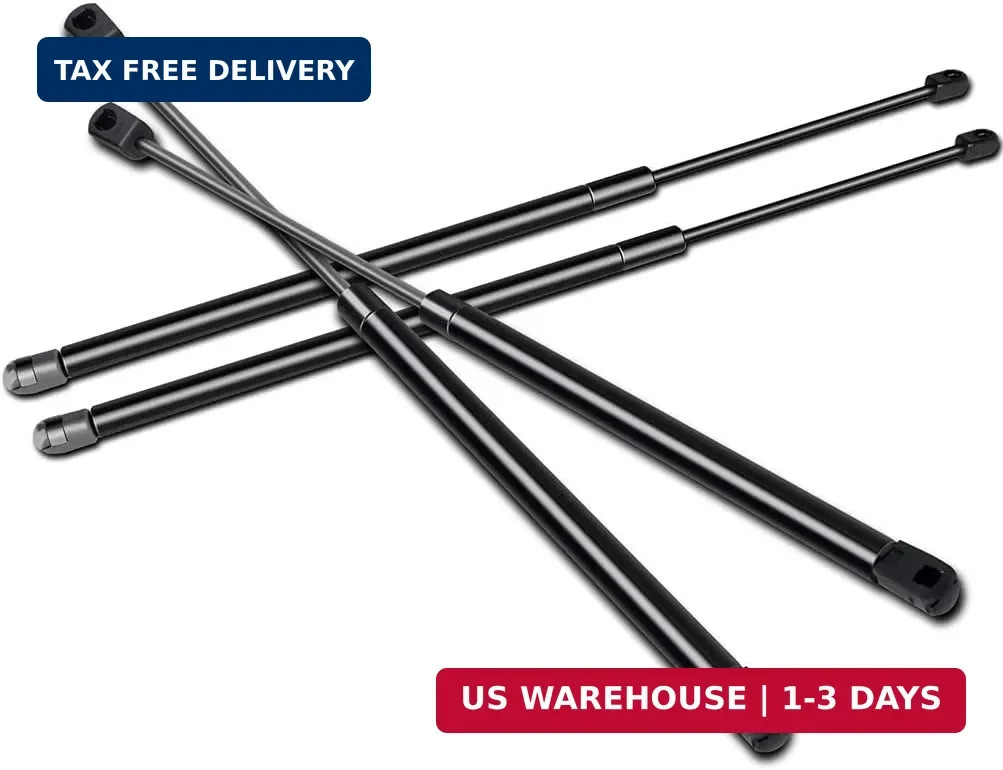 2Pcs Liftgate and 2Pcs Window Glass Lift Supports Struts for GMC Yukon 1500 2500