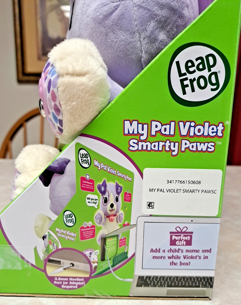 New LeapFrog My Pal Violet Smarty Paws – 40+ Songs & Phrases – Interactive Plush
