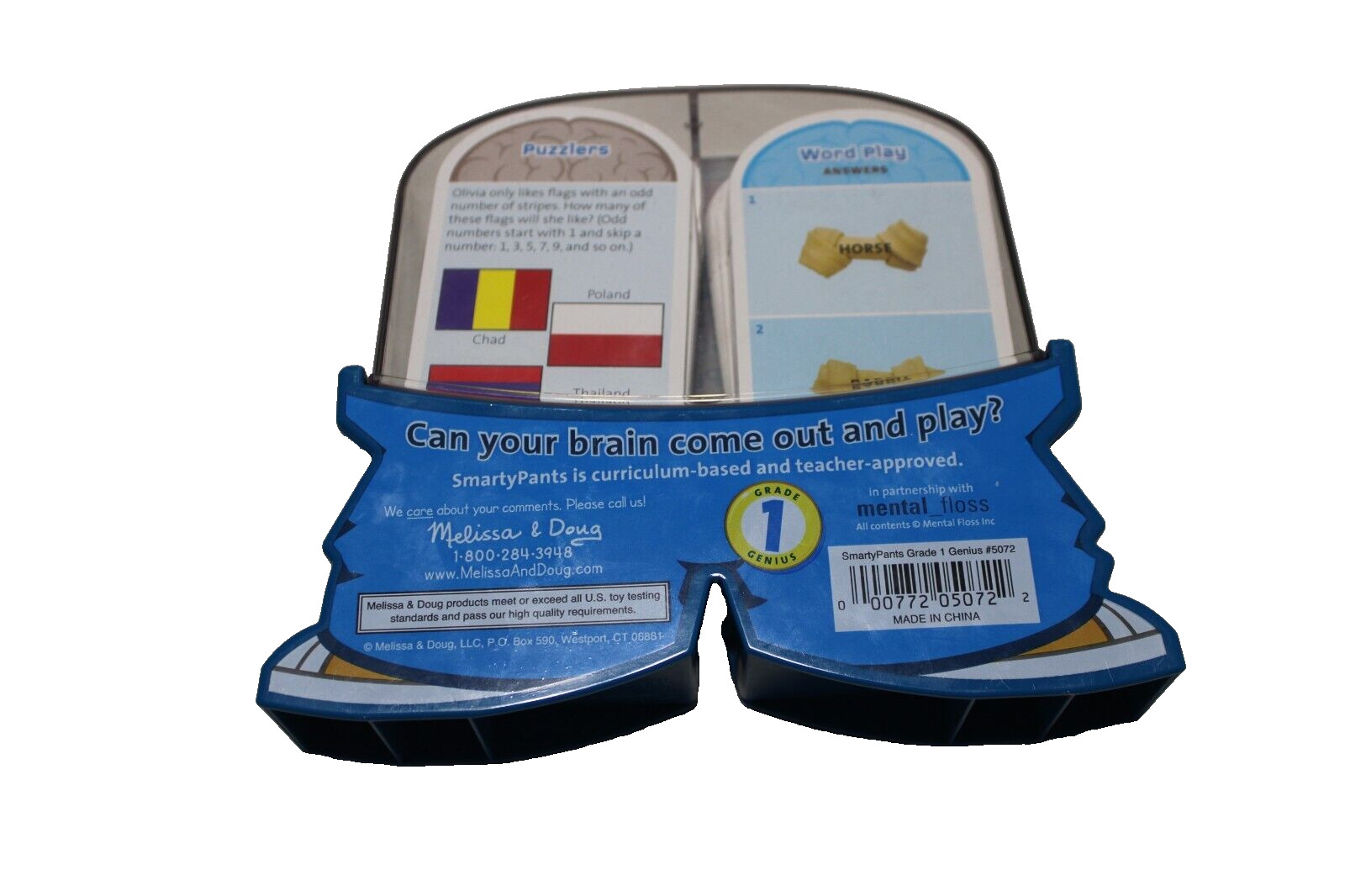 Melissa & Doug Smarty Pants PreK, 1st Grade Brain Building Cards Homeschool