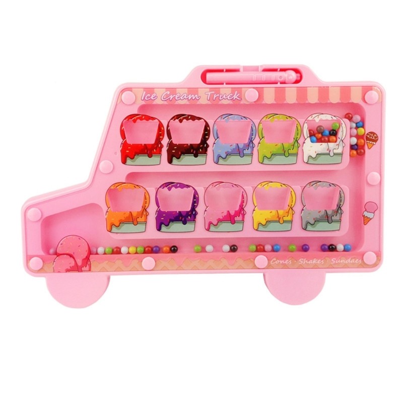 Maze Board Walking Bead for Kids Educational Color Sorting Activity Toy