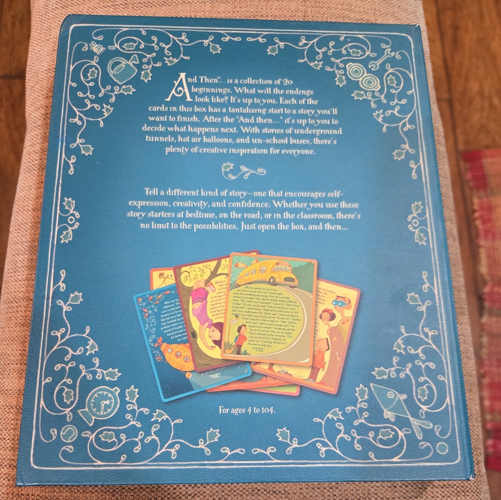 And Then… Story Starters Cards 20 Cards Volume 1 By M.H. Clark