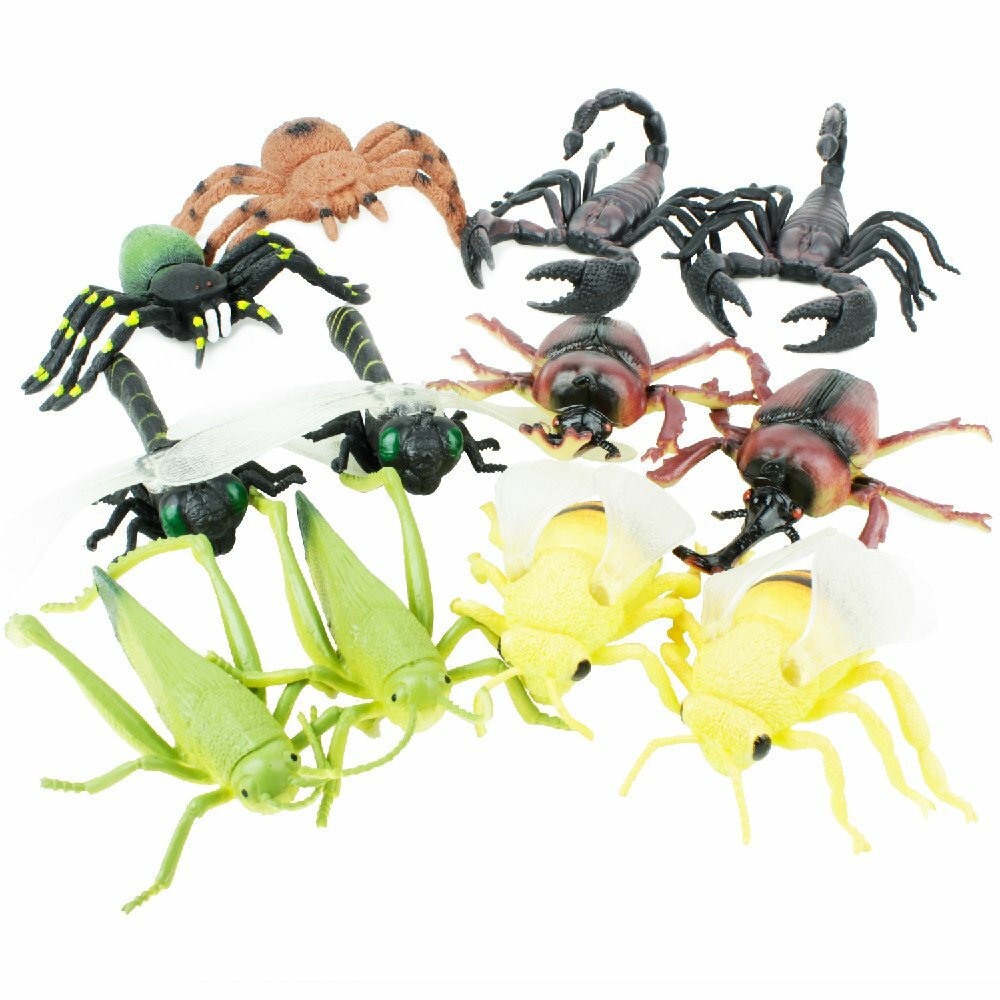 12 Pack Insects – Perfect for Imaginative Play, Pretend Activities, Party Favors