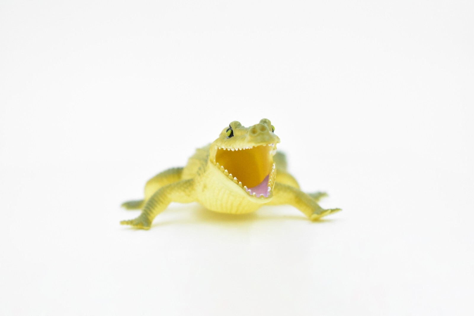 Crocodile, Alligator, Plastic Toy Reptile, Realistic Figure, Model, 7″ F8124
