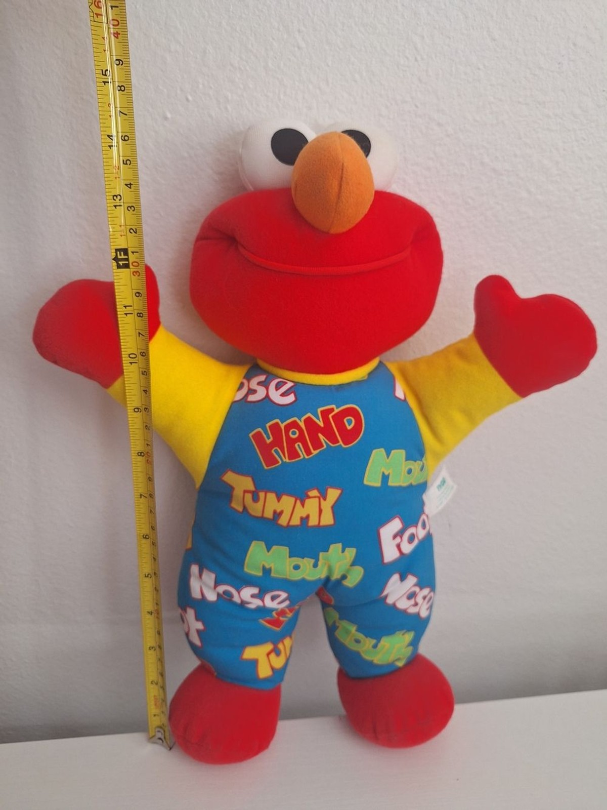 Vintage 1996 Teach Me Plush Elmo