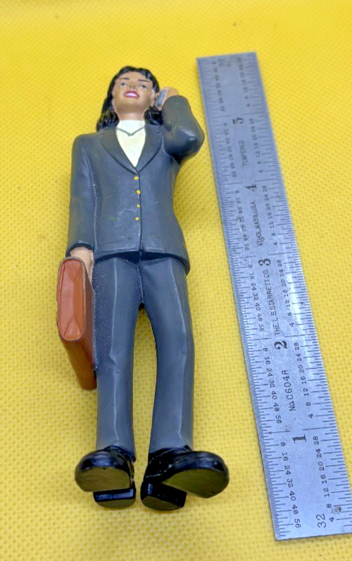 2004 Lakeshore Learning Community Figure of Business Woman in Suit Free Shipping
