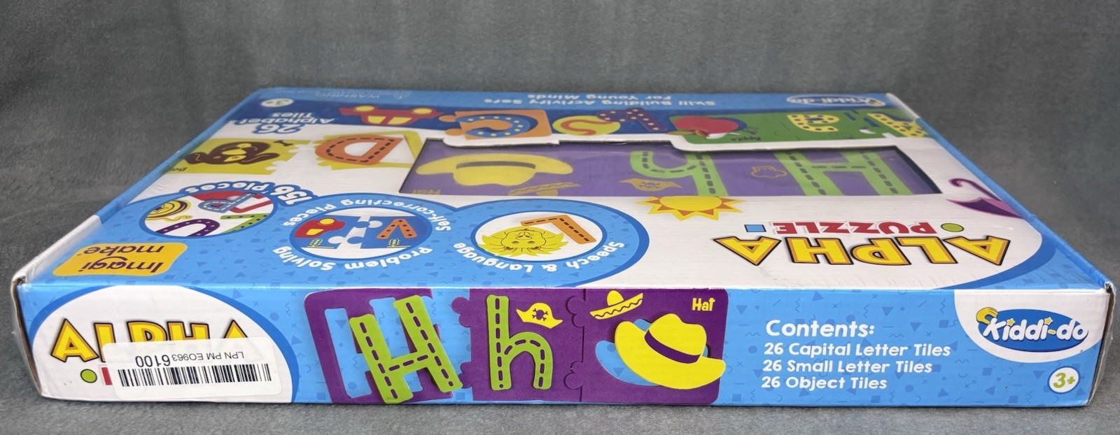 ALPHA PUZZLE 156 PCS AGES 3+ Skill Building Activity Set Problem Solving NEW