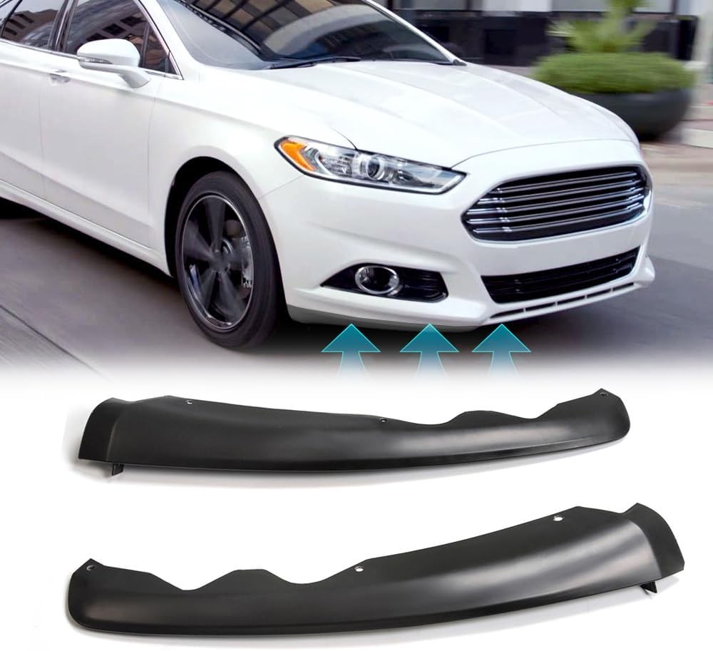 PIT66 Air Dam Deflector, Compatible with 13-16 Ford Fusion 4 Door Front Bumper
