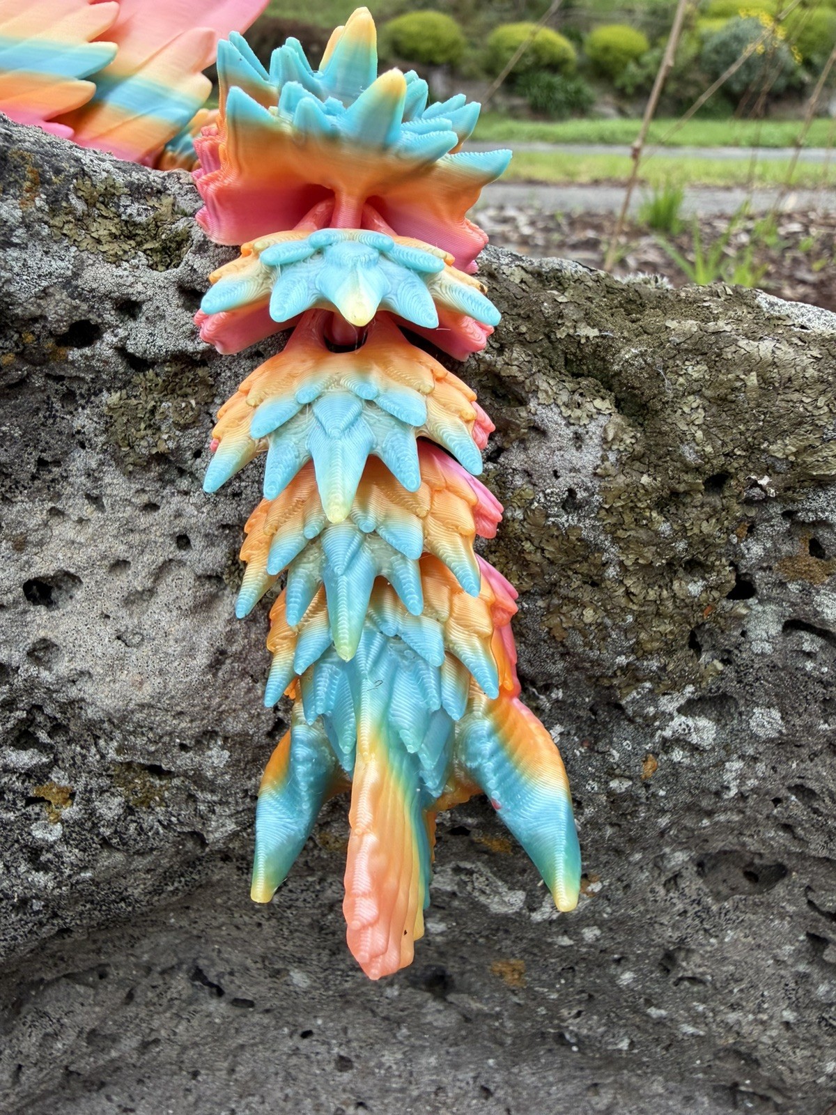 Rainbow Dragon Articulated