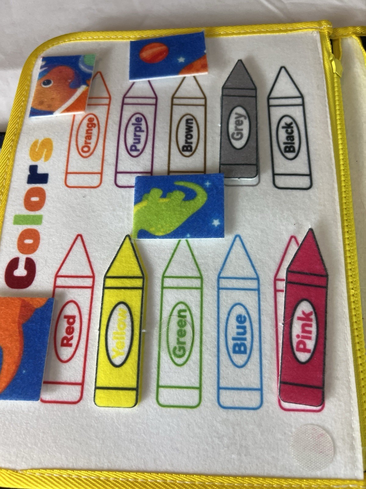 Dino Space Force Busy Book Montessori Learning Toy Toddler Kids Educational