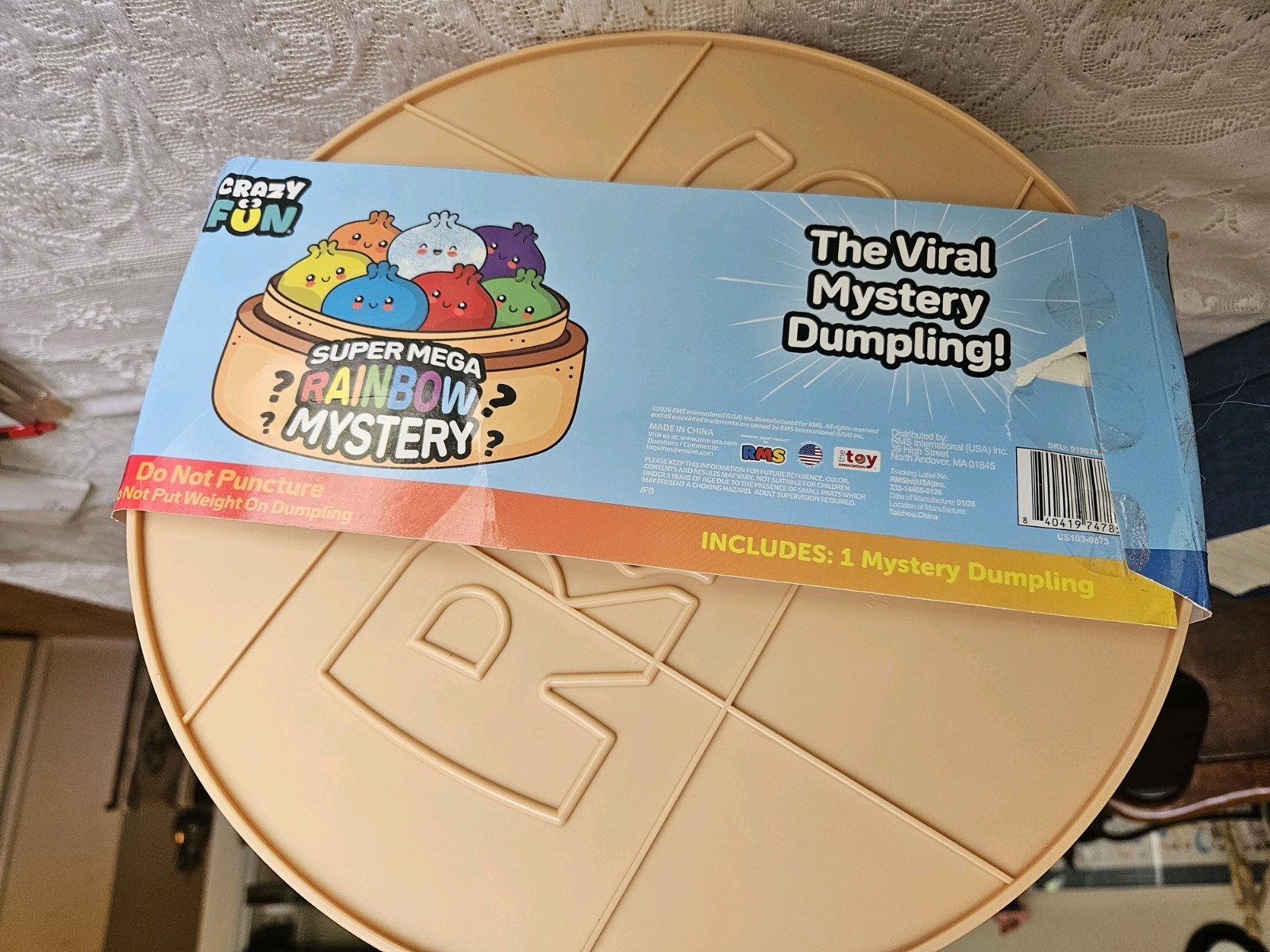 Rms Giant Jumbo Mystery Glitter Dumpling Rare free shipping!