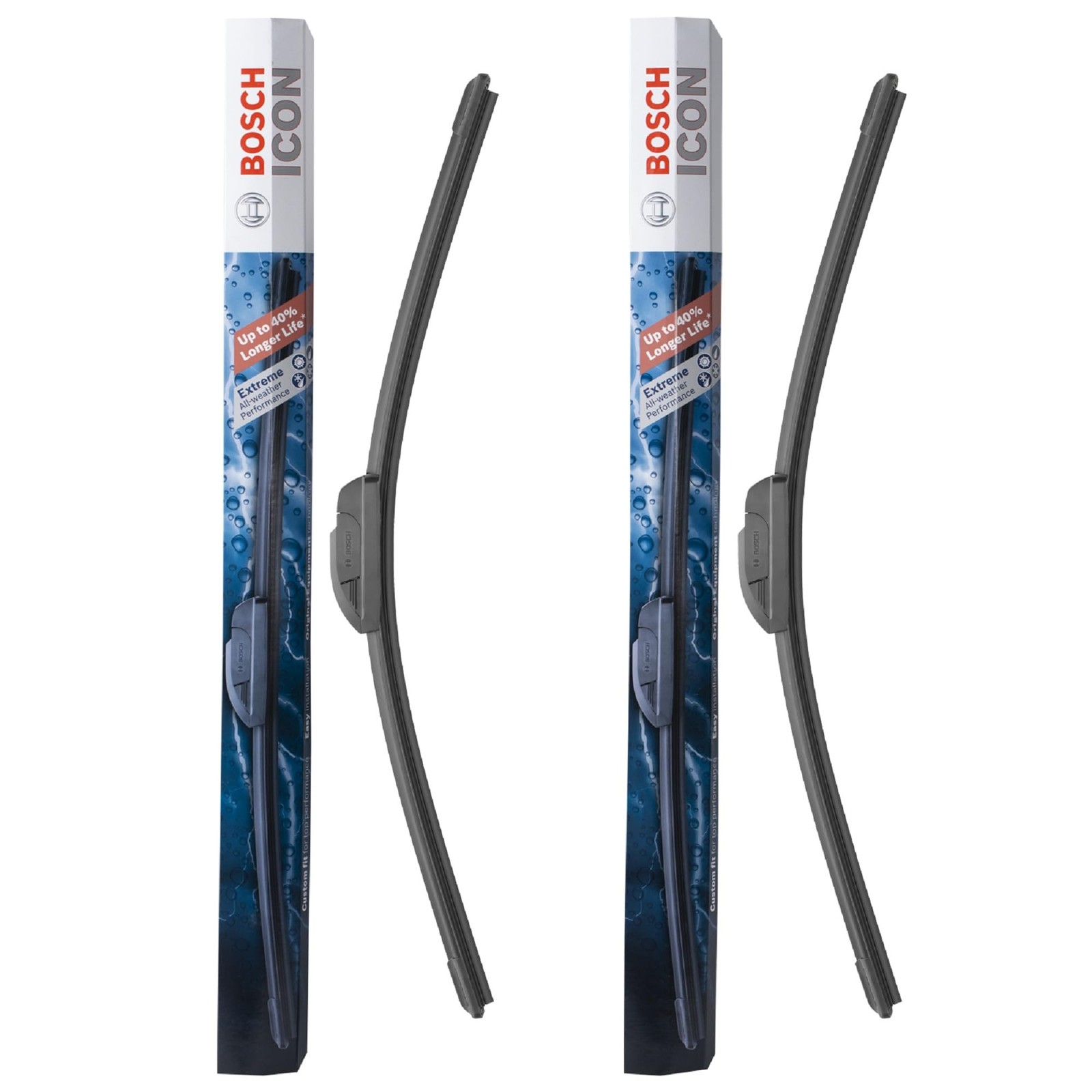 24OE20OE ICON Beam Wiper Blades Driver and Passenger Side Set of 2 Blades (24OE