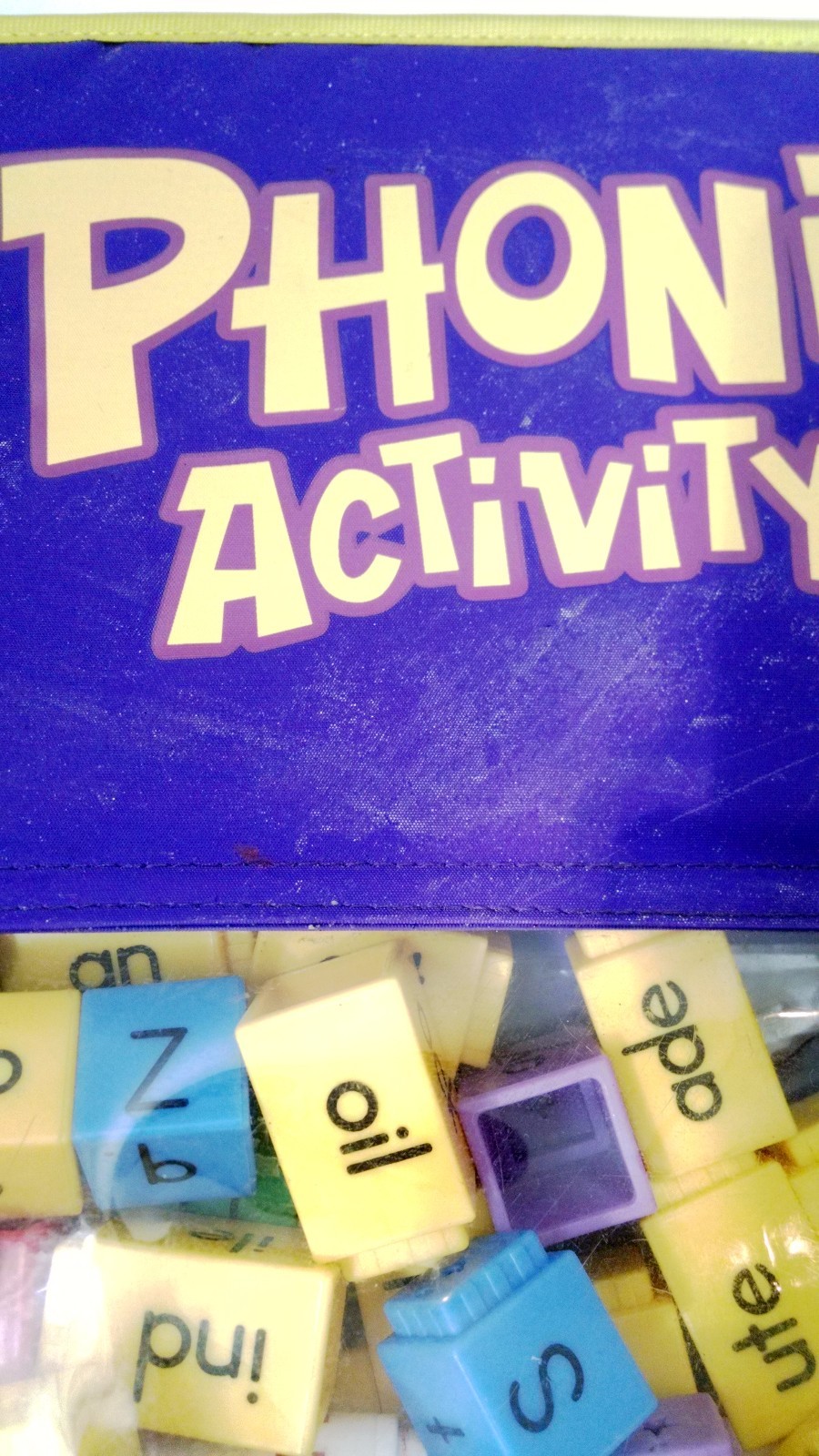Learning Resources Phonics Activity Set Reading Rods Word Building Purple Kit