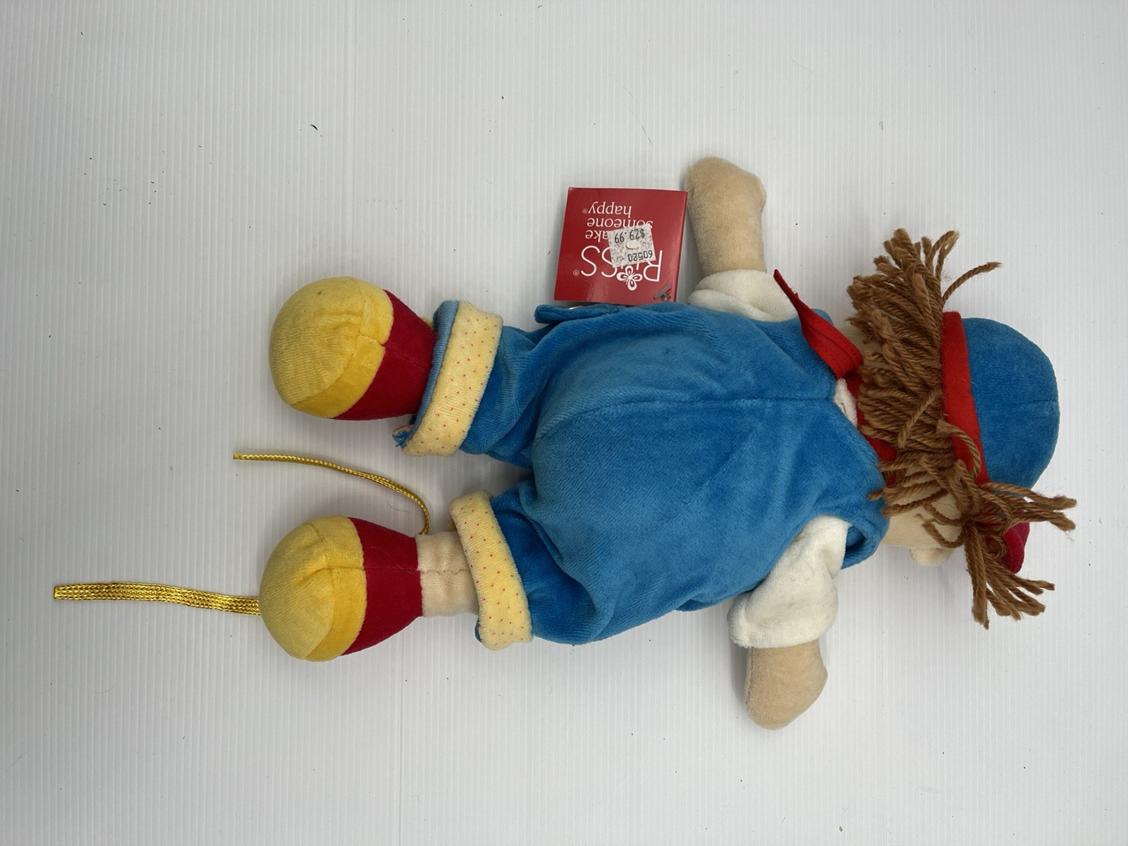 Russ Berrie ZIPPETY Teach Me to Dress Boy 12″ Plush Zippers Shoelaces Buttons