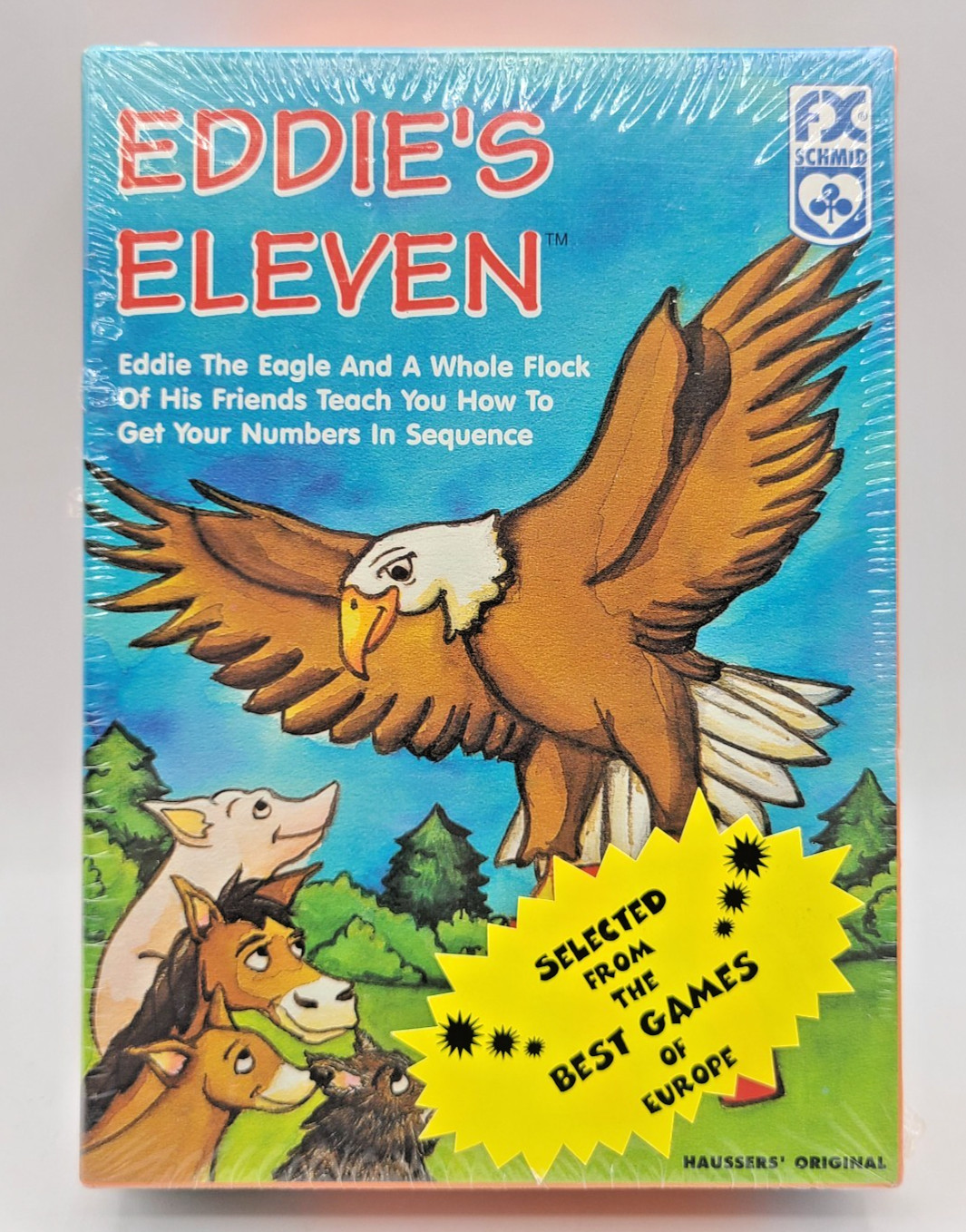 Eddie’s Eleven Teaching Counting Card Game FX Schmid Family Fun Home School 1997