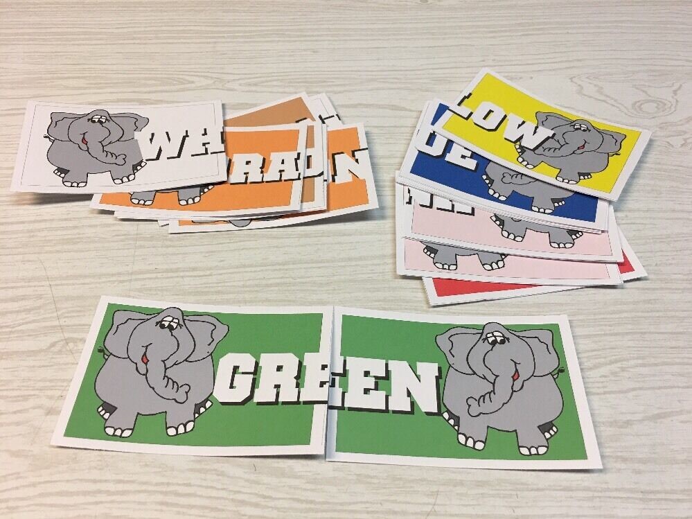 Elephant Bundle – Laminated Activity Set – Teaching Supplies