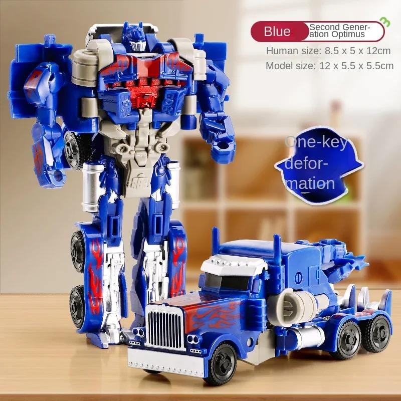 One-step Transforming Car Robot Toy for Kids – High-quality Unique Anime Model