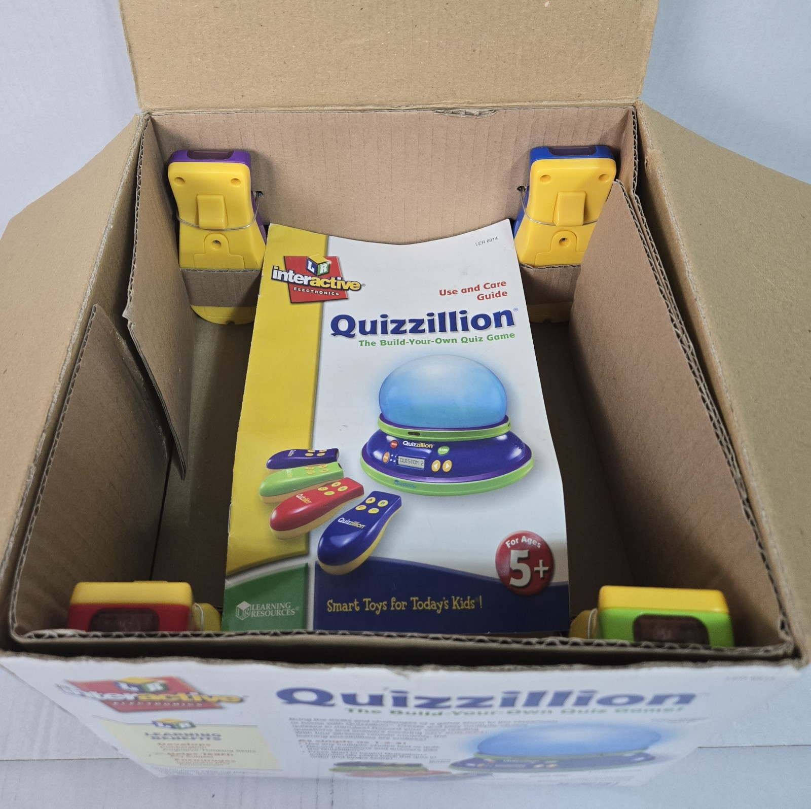 Learning Resources Quizzillion: The Build-Your-Own Quiz Game! New Open Box