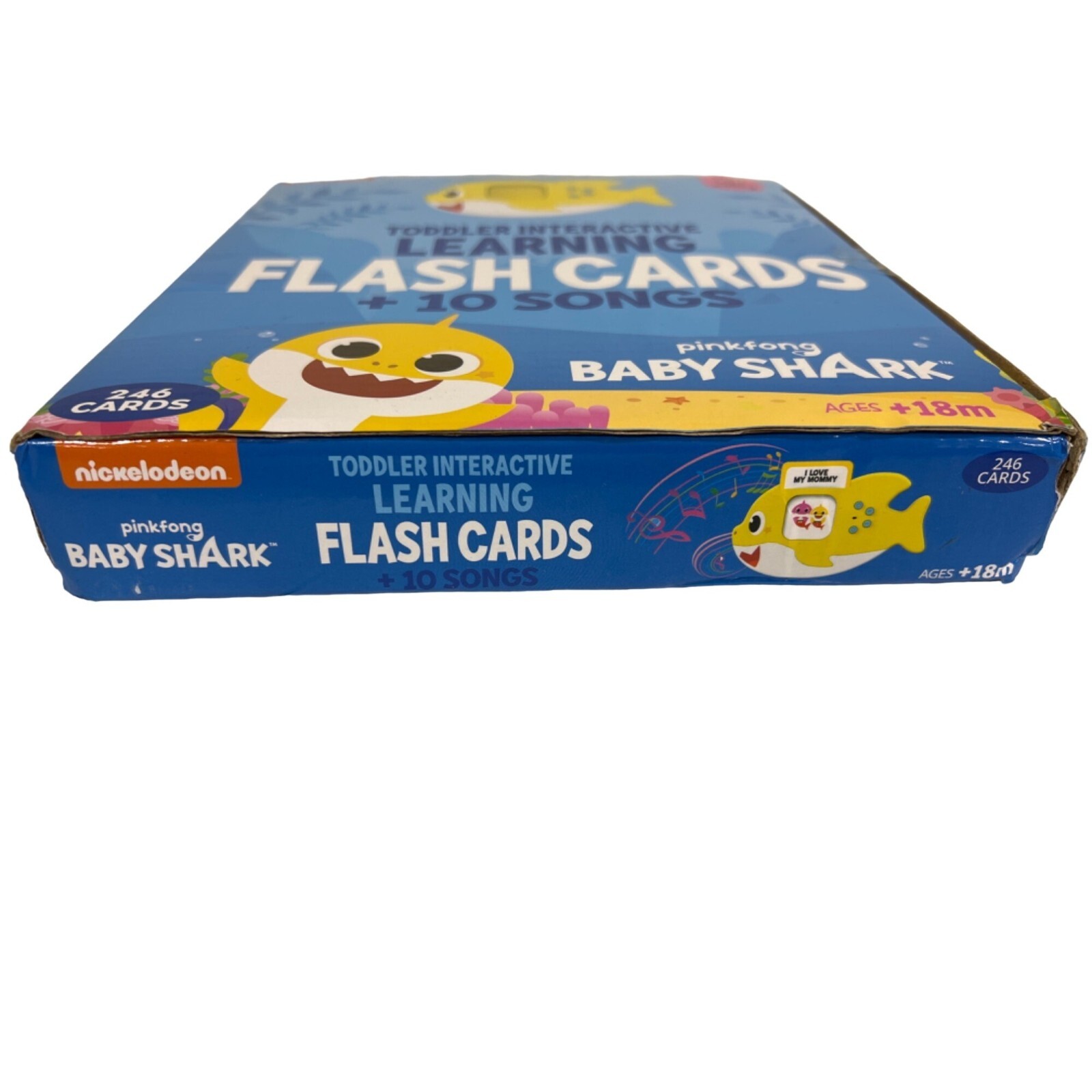 Baby Shark Flash Cards for Toddlers 2-4 Years | Sensory Toys – Open Box