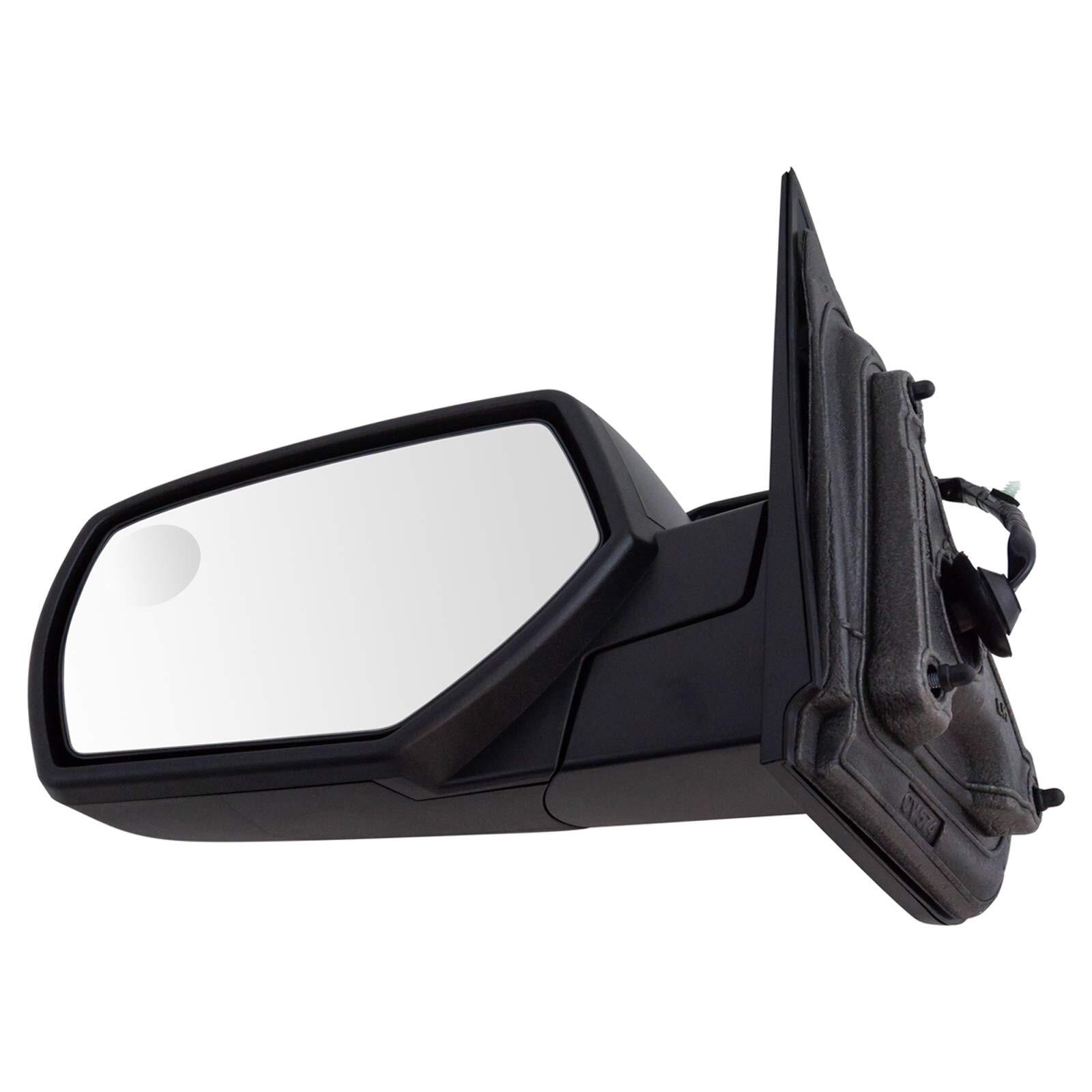 Heated Textured Black Driver Side Door Mirror for 2014-2019 Silverado Sierra
