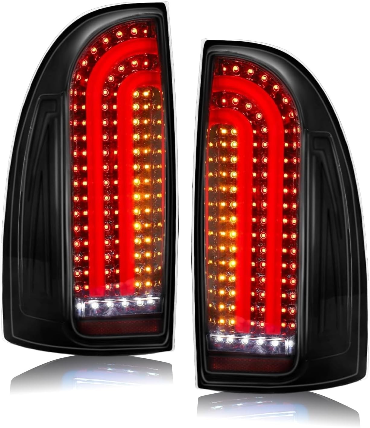 LED Tail Light Compatible with 2005-2015 Toyota Tacoma Taillight Assembly Lamp R
