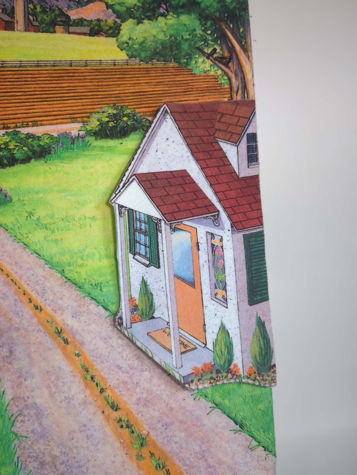 Felt Farm Animal Story Set Large 31″ X 23″ W/ 42 Animals, Buildings, Farmers Etc