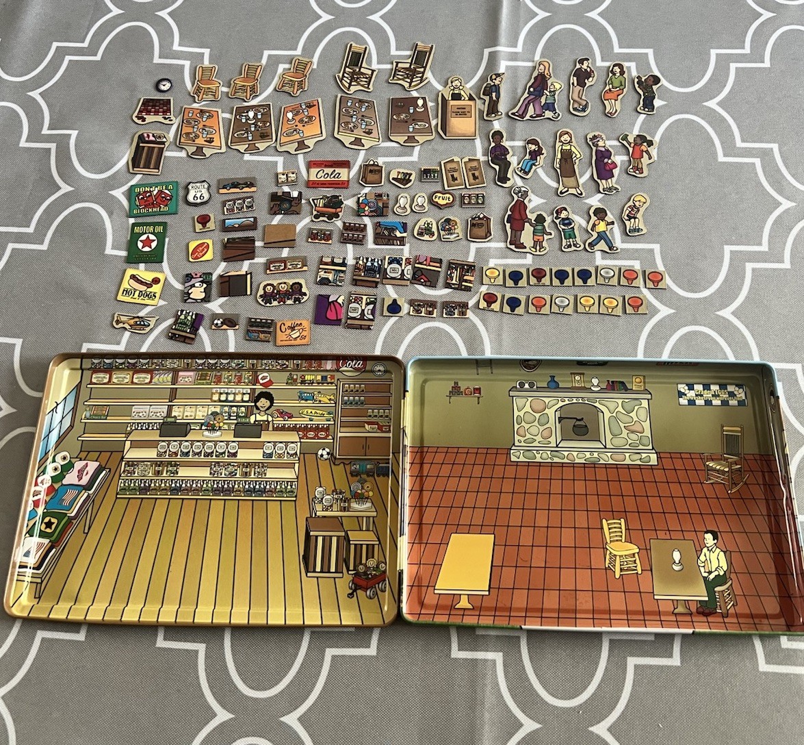 Cracker Barrel Old Country Store Magnetic Travel Play Set