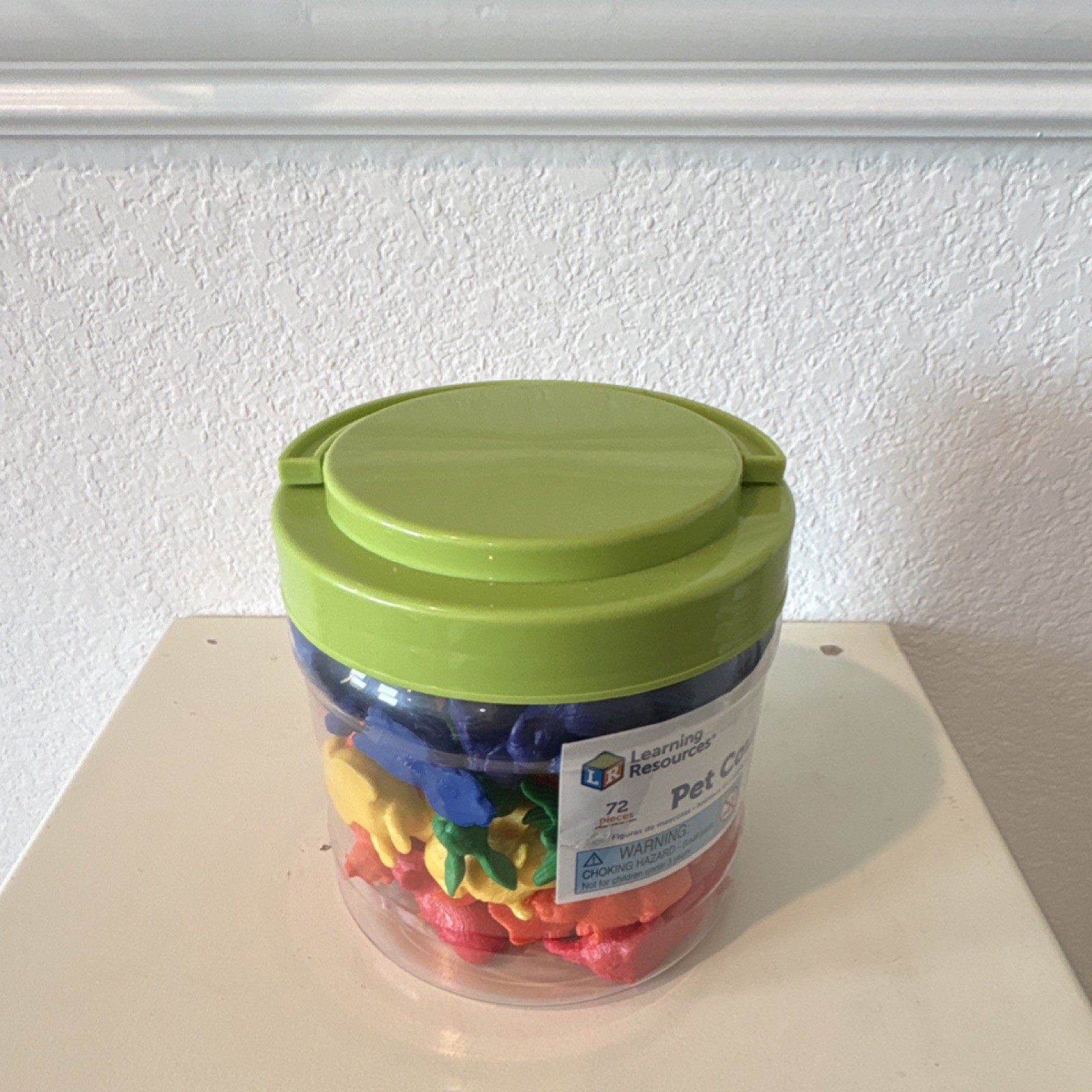 Learning Resources Pet Counters 72 Pieces Animals Theme Multicolor Kids Figurine