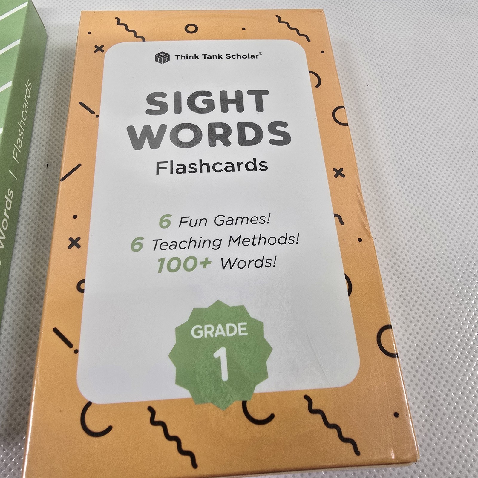 Think Tank Scholar Sight Words Flashcards Box Set of 5 520 Words Preschool-3rd G