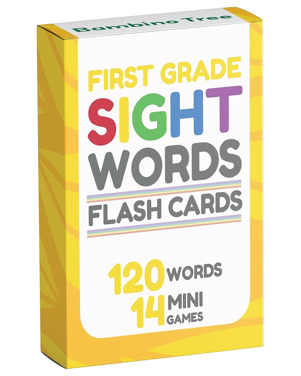 Sight Words Flash Cards 1st Grade – 120 High Frequency Words from Dolch’s and Fr