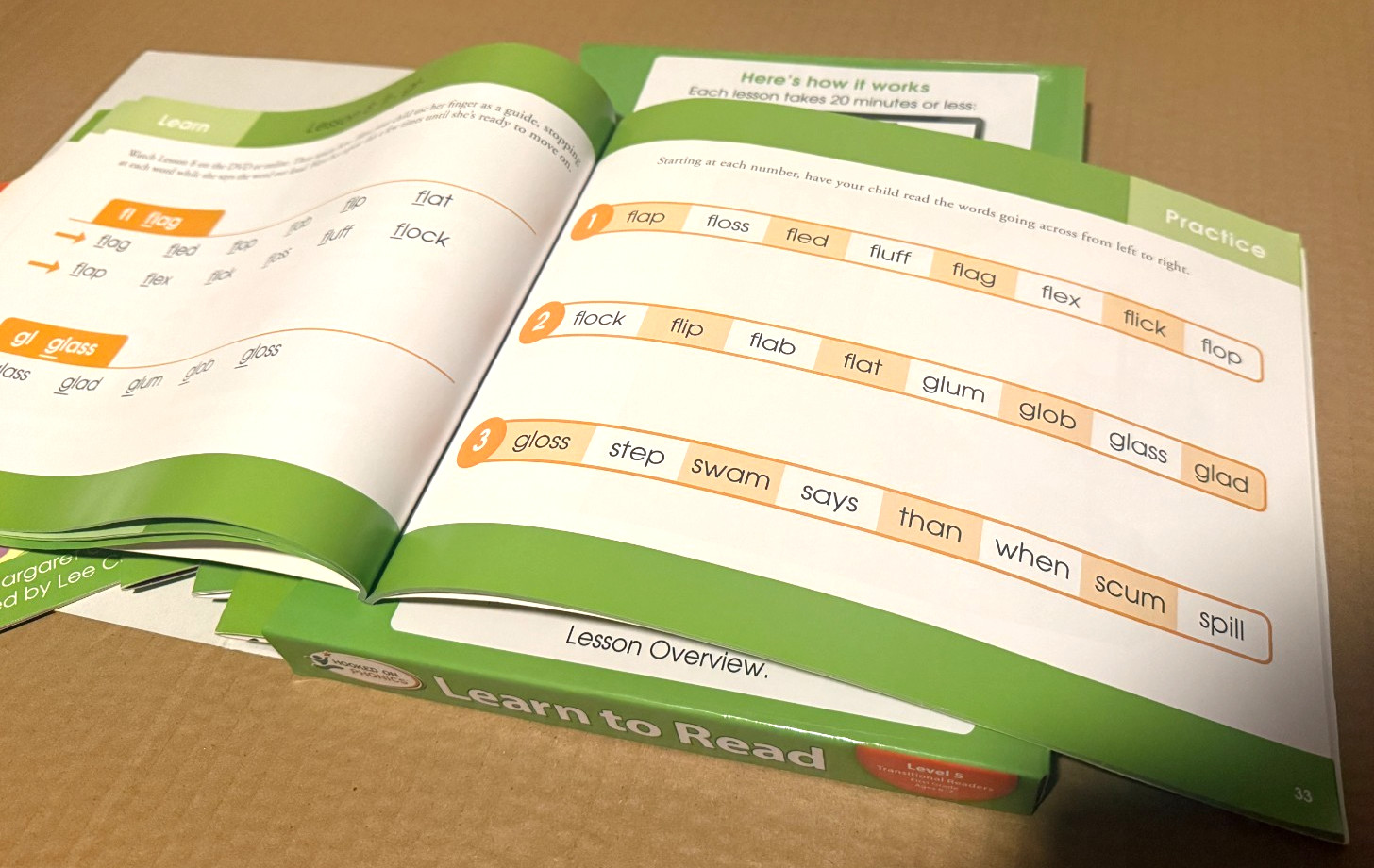 Hooked on Phonics Learn to Read Level 5 and 6 Ages 6 to 7