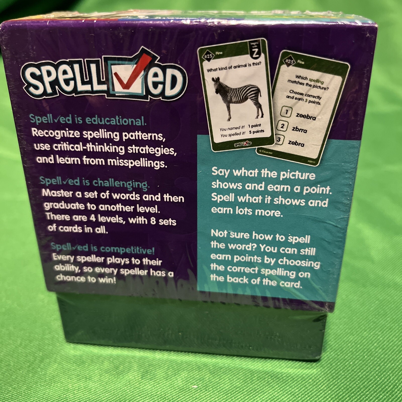 Teacher Created Resources SpellChecked Card Game (EP-66111)