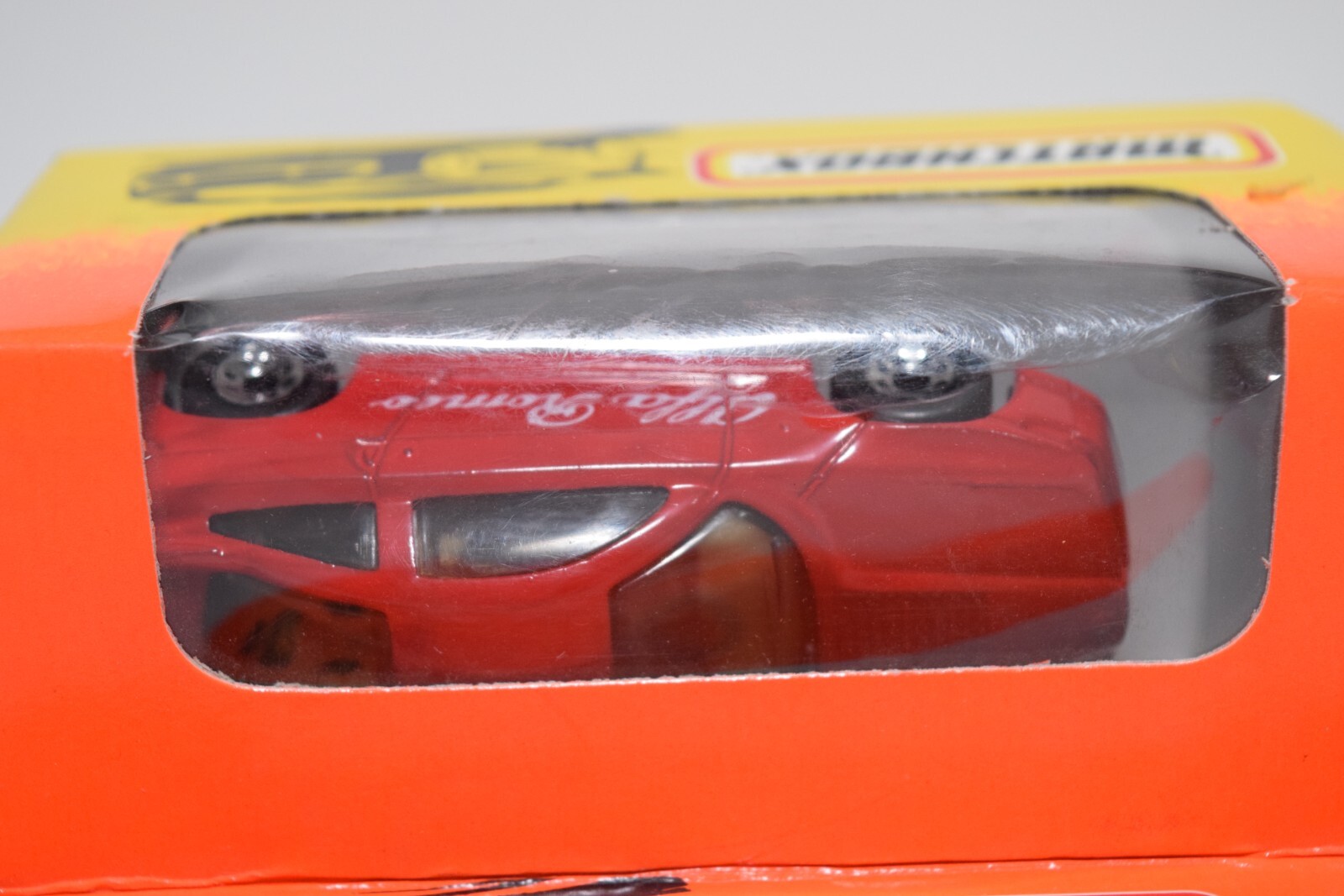 A94 1:64 3 INCH MATCHBOX LESNEY 6 ALFA ROMEO SZ RED MIB RARE!