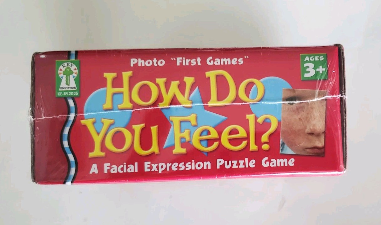 How Do You Feel Puzzle Game Emotions & Facial Expressions 1-5 Players Ages 3+