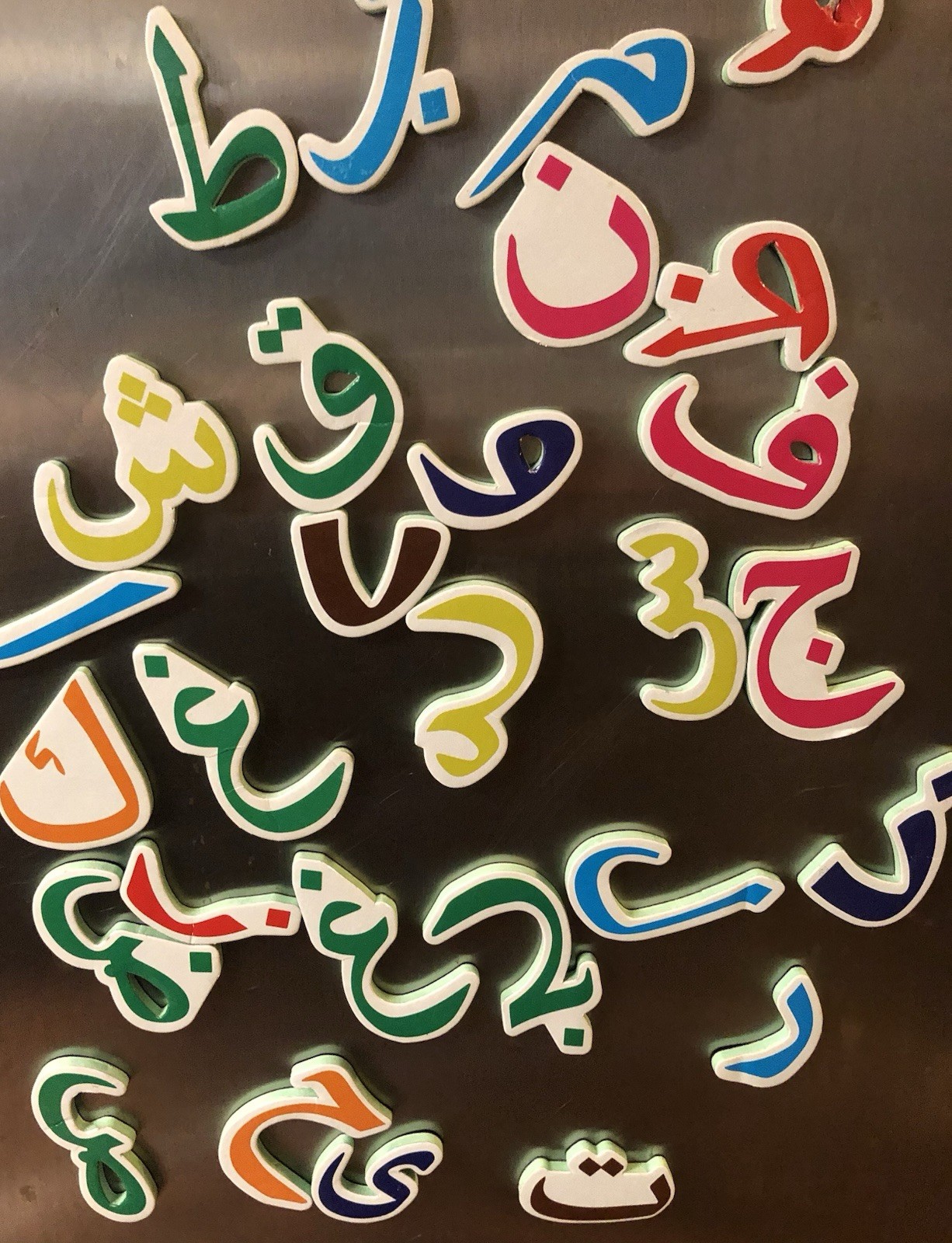 Kids Arabic Alphabet Magnets Cards Letters