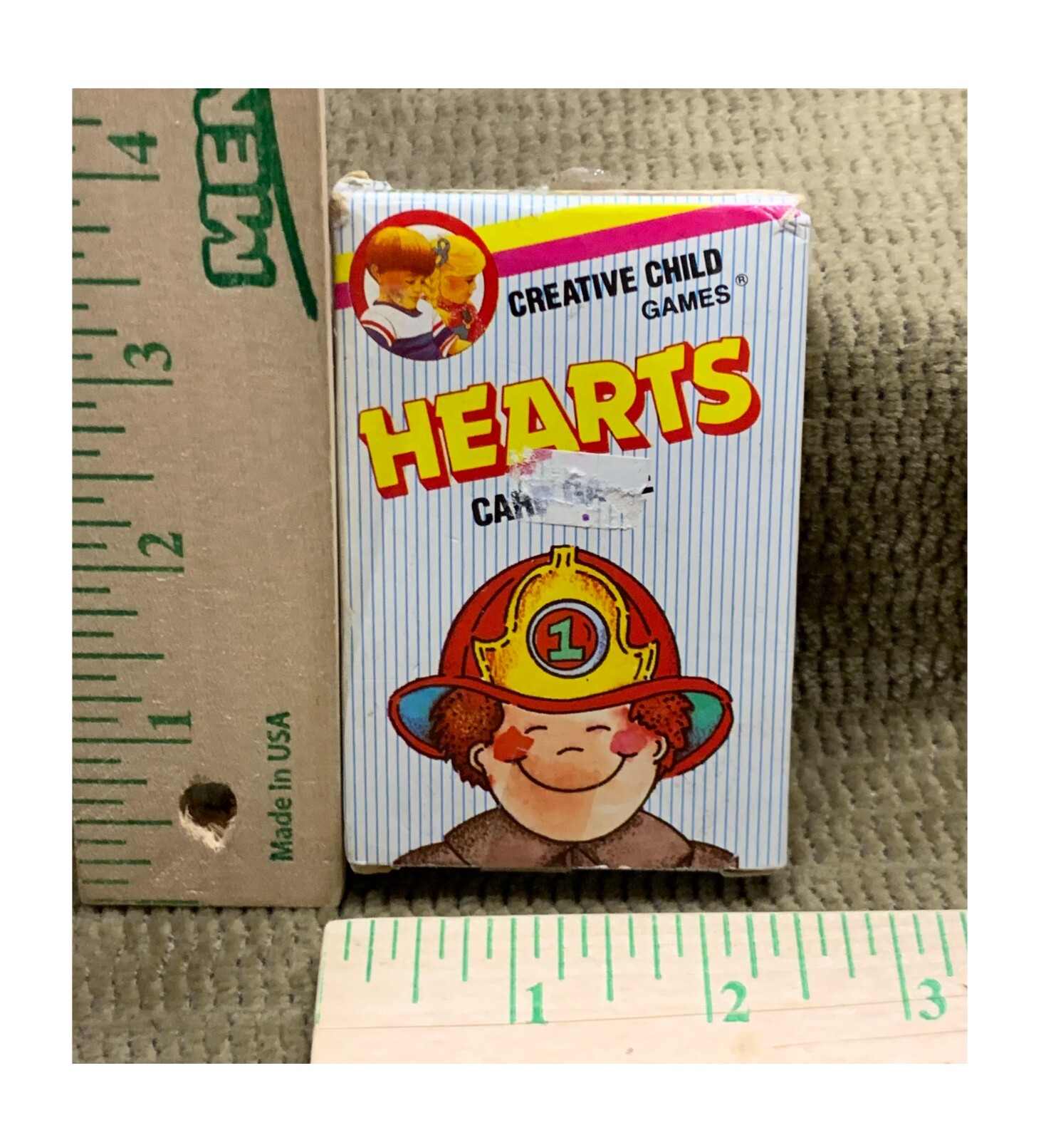 VINTAGE “HEARTS” CARD GAME FOR CREATIVE CHILDREN TO PLAY