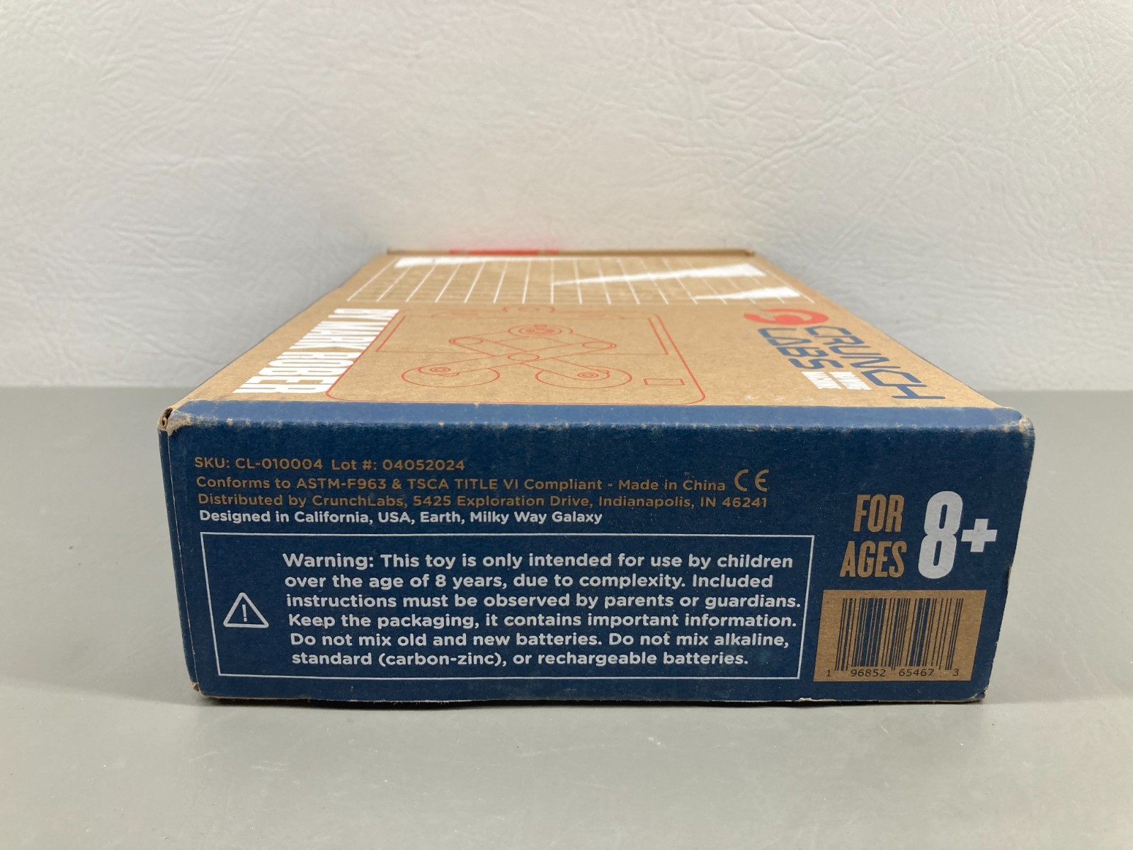 Crunch Labs by Mark Rober Drawing Machine Build Box NEW Open Box Sealed Contents