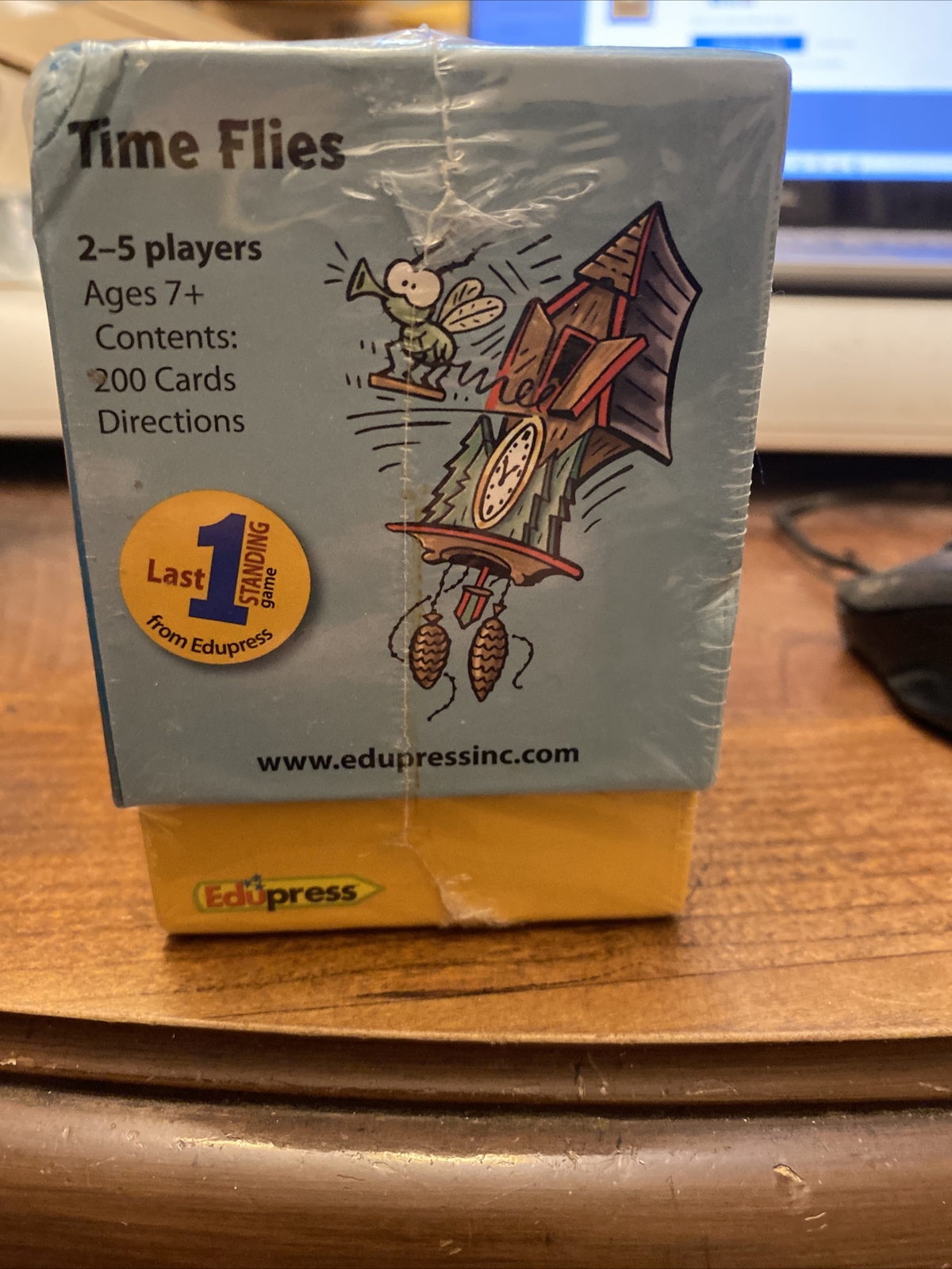 Edupress Math Skills Telling Time To the minute 2-5 Players Grades 2+ SEALED